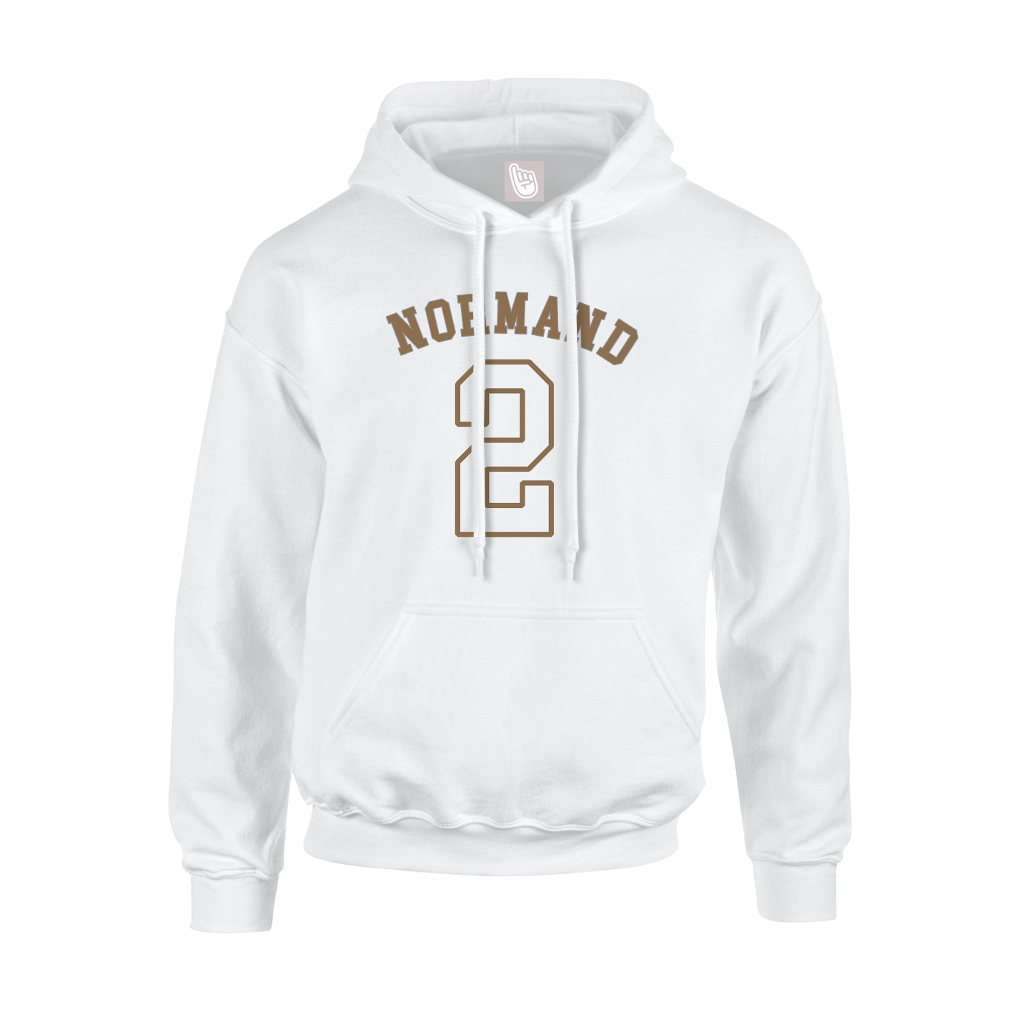 Hoodie — Shirsey Arch in White