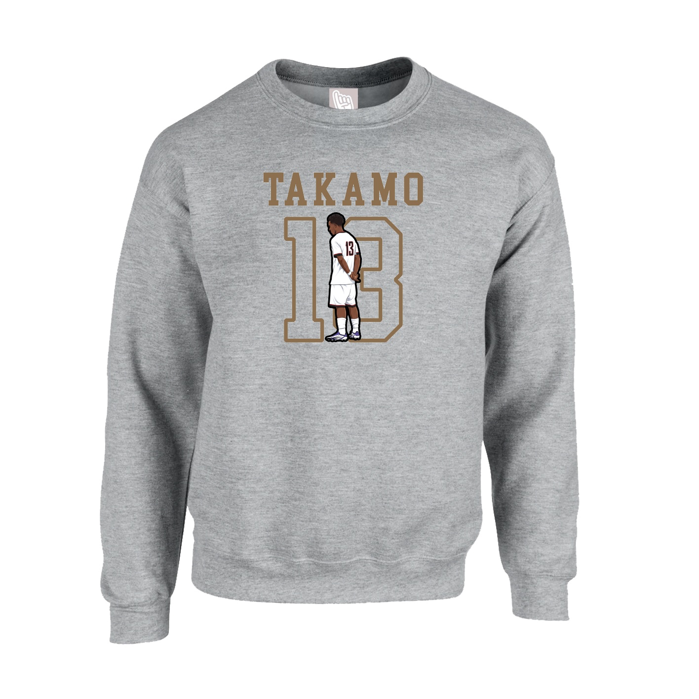 Fleece Crew — Shirsey in Grey