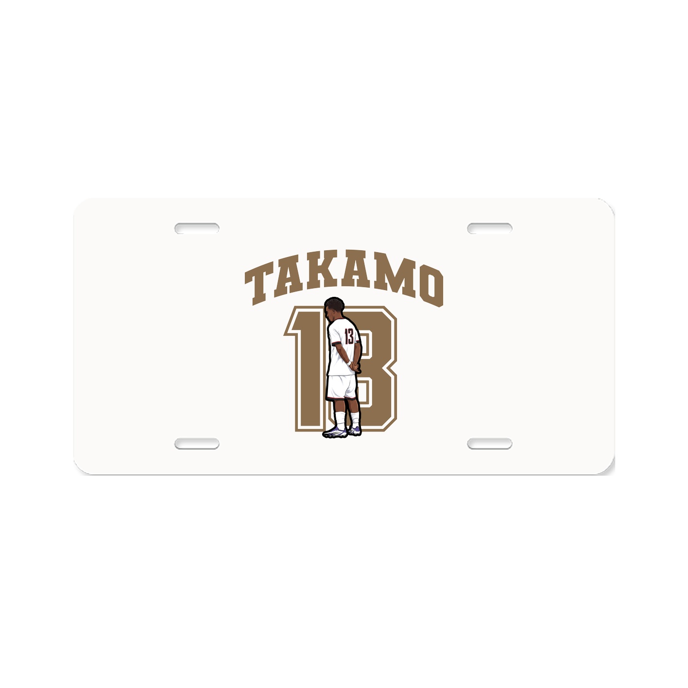 License Plate — Number in Classic