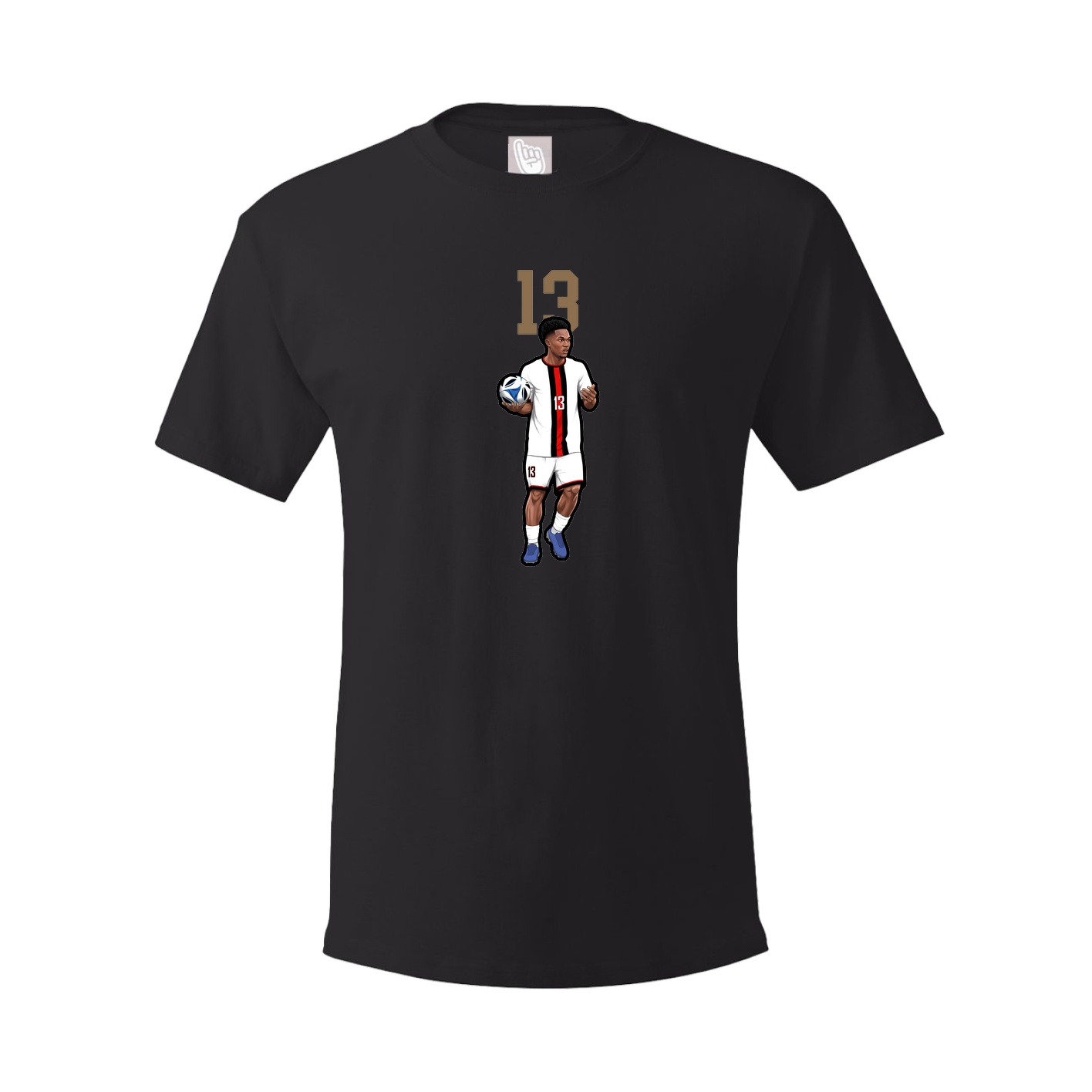 Tee — Number Top in Black