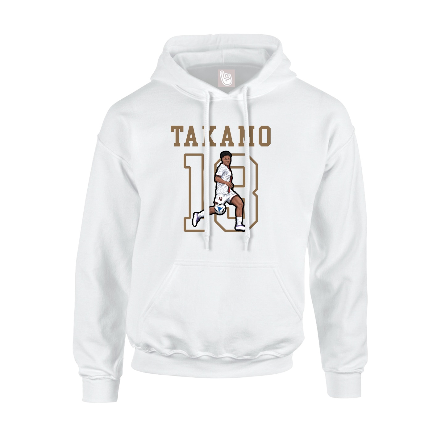 Hoodie — Shirsey in White