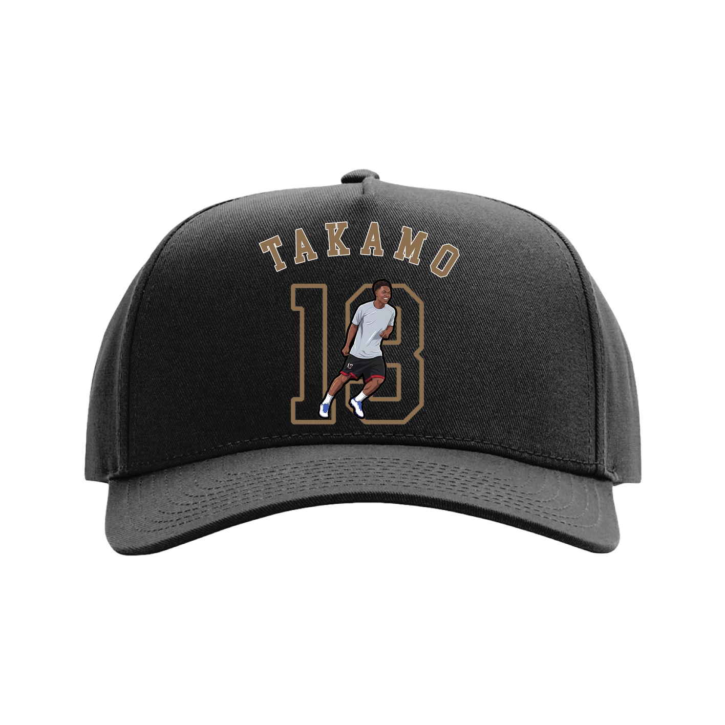 Full Fabric Five-Panel Champ Cap