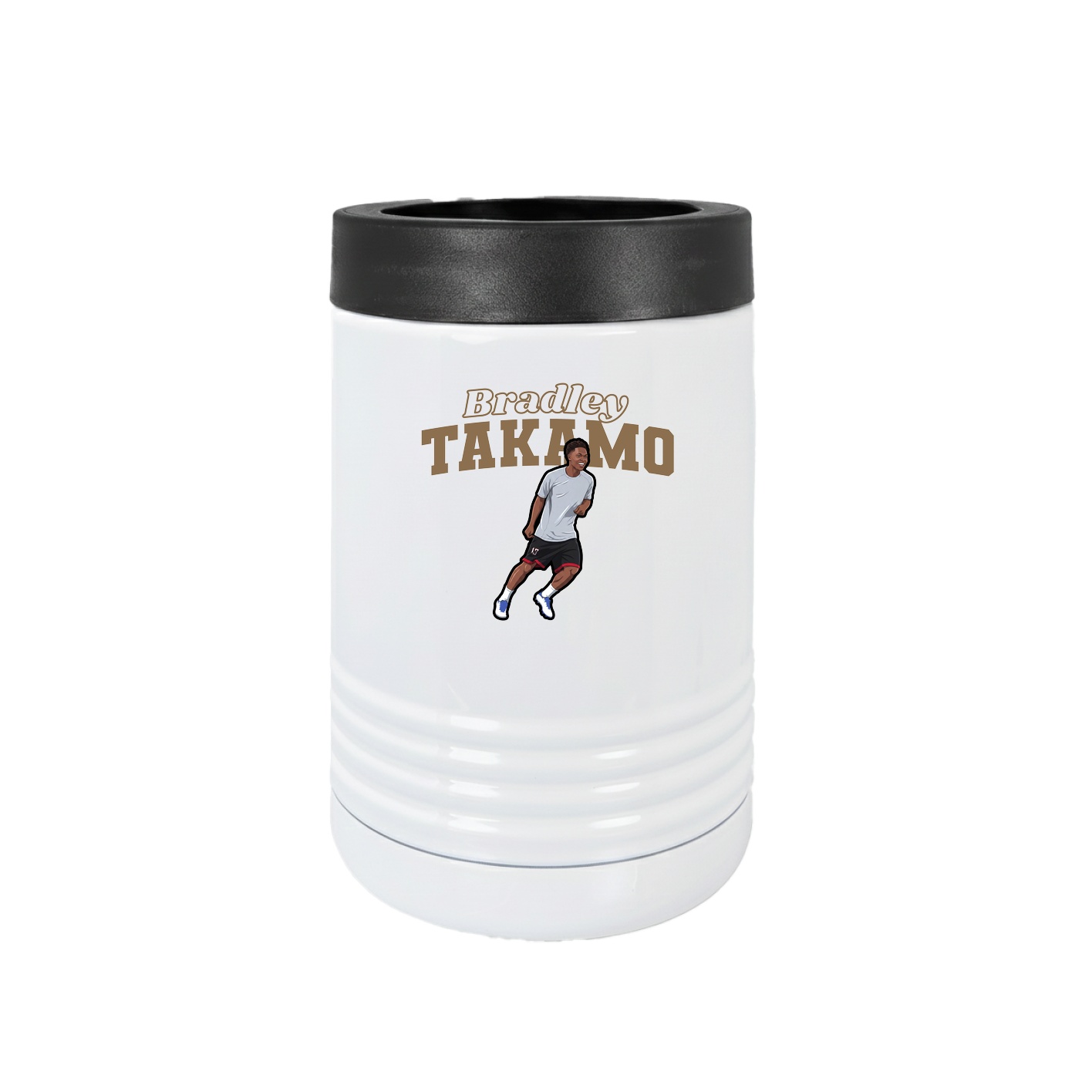 Beverage Holder — Name Arch in White