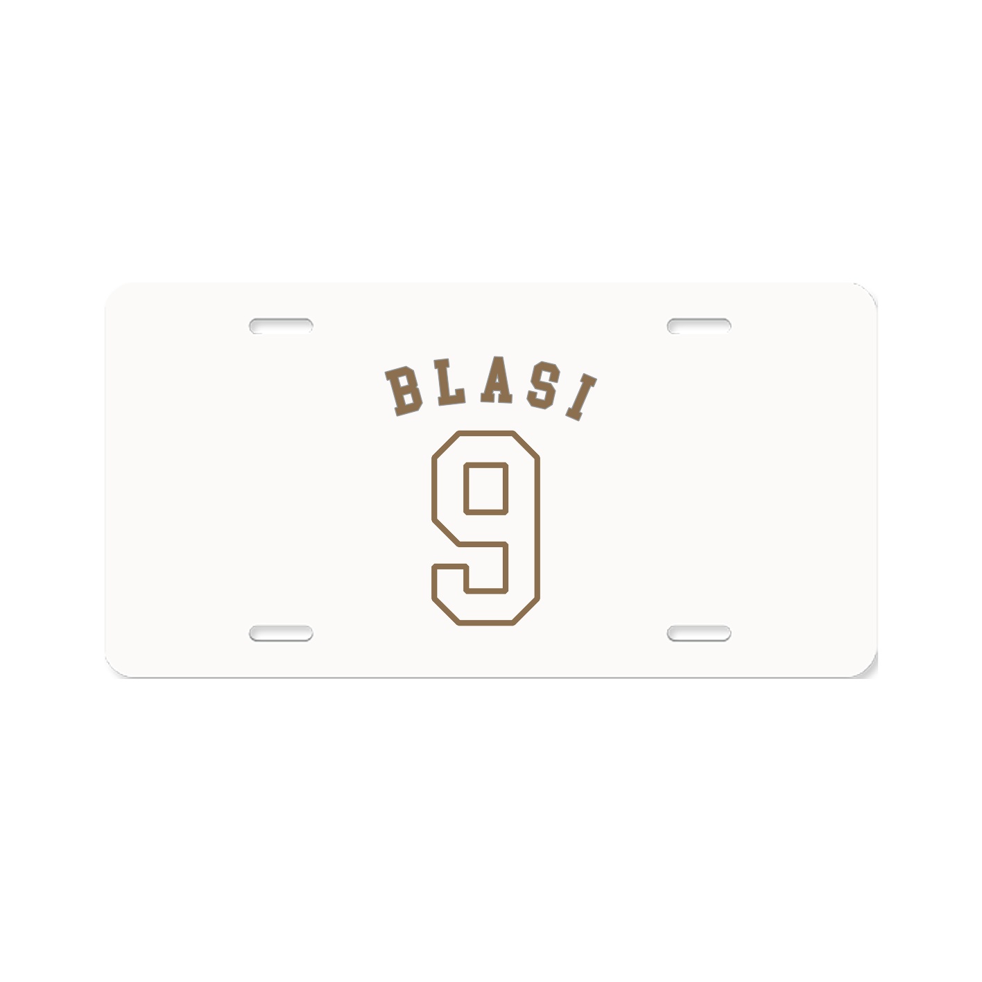 License Plate — Shirsey Arch in Classic