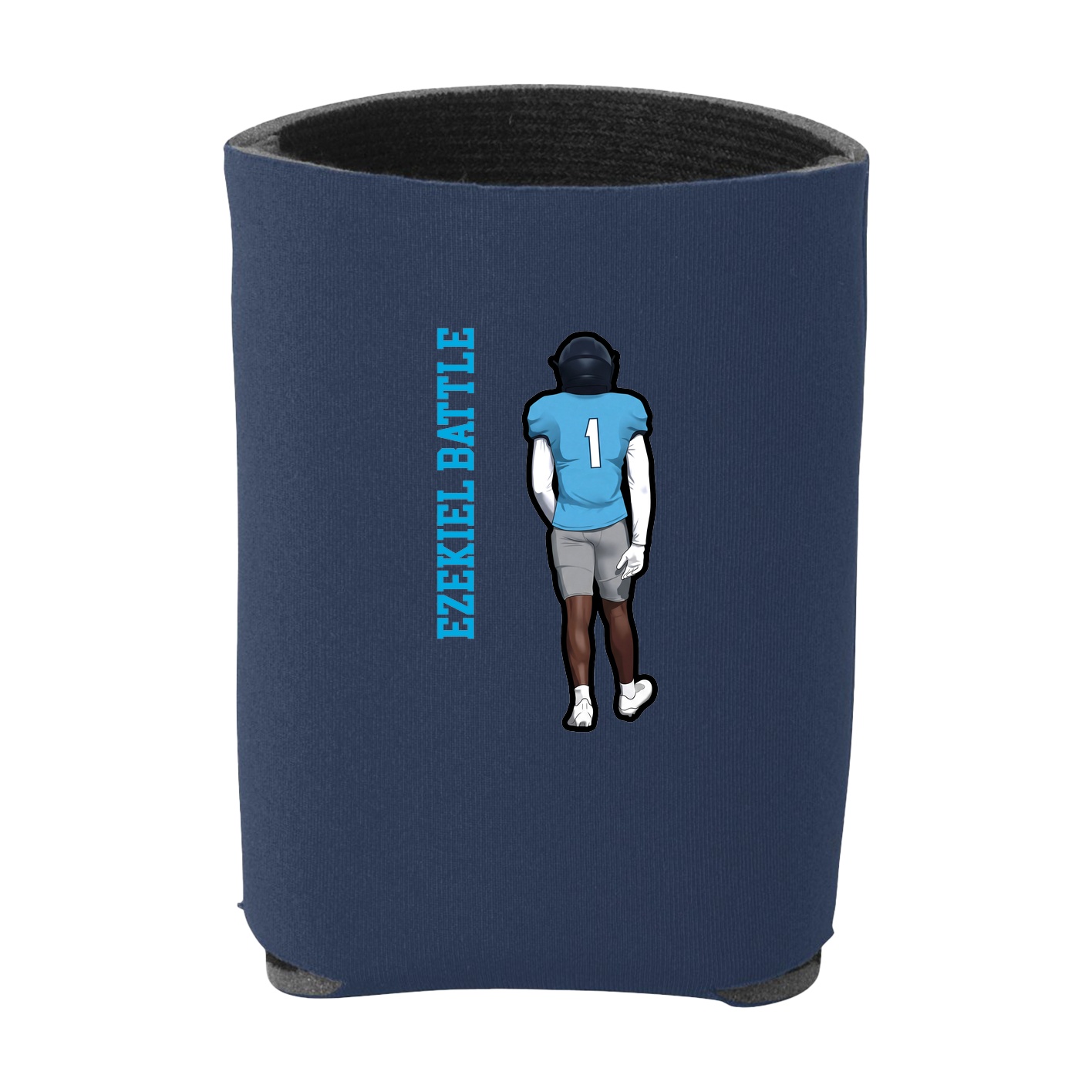 Can Holder — Name Vertical in Navy