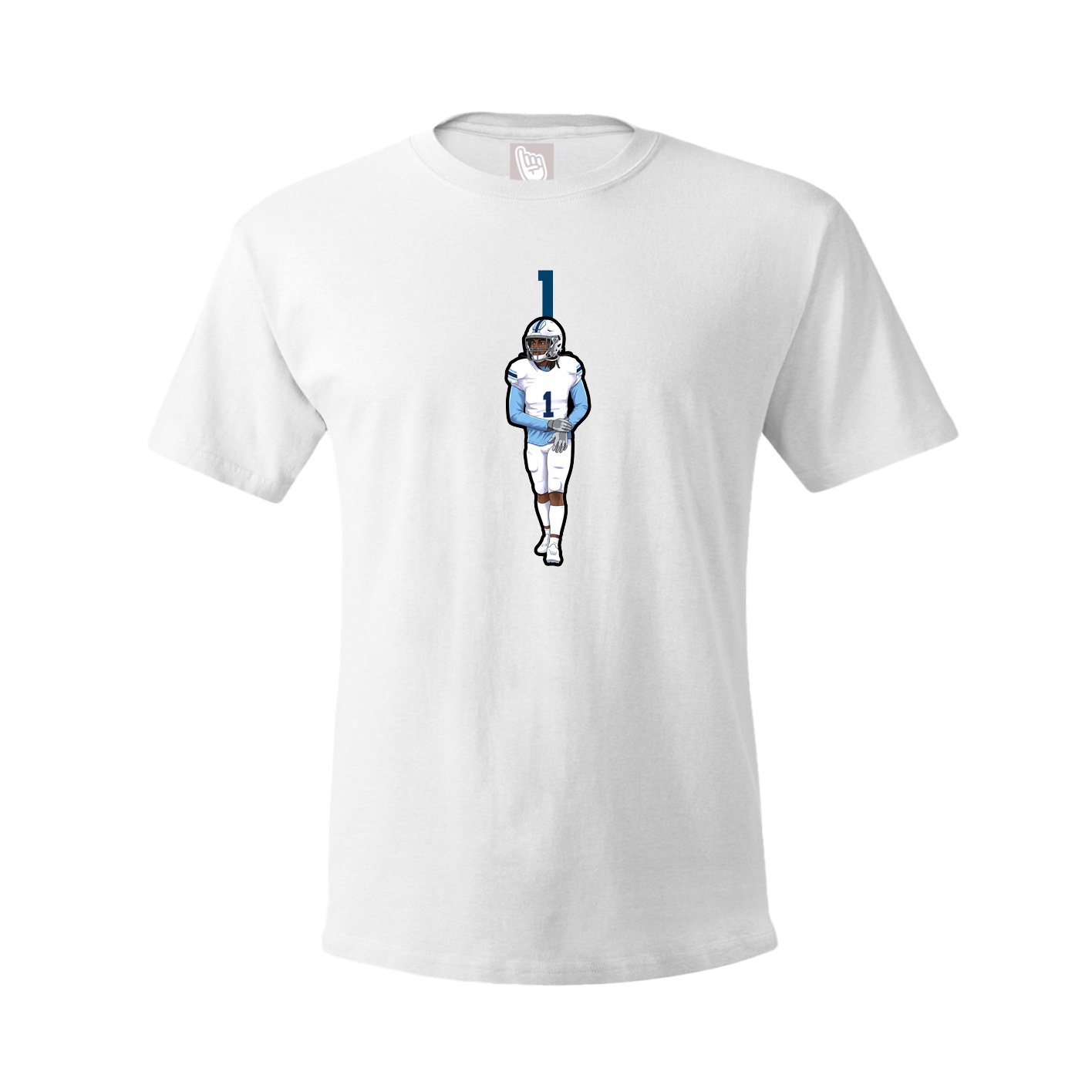 Tee — Number Top in White