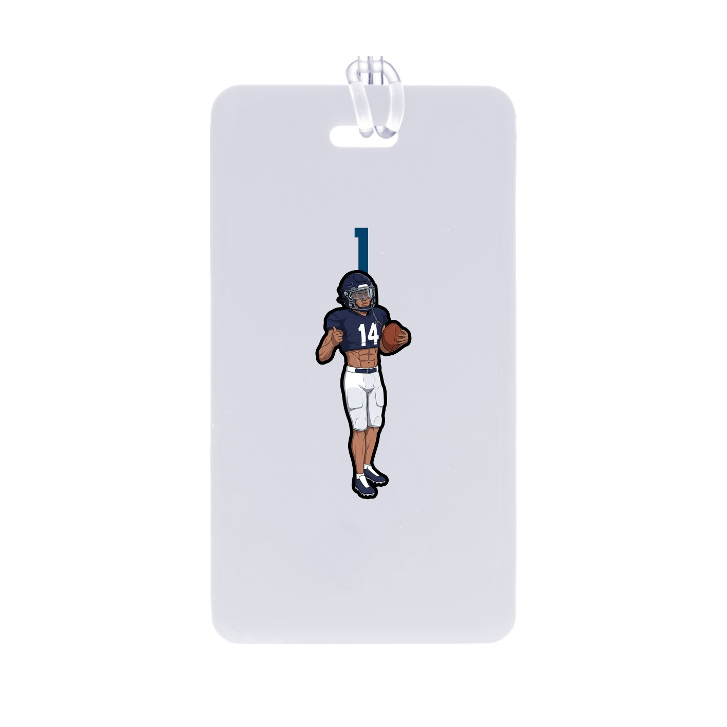 Bag Tag — Number Top in Classic