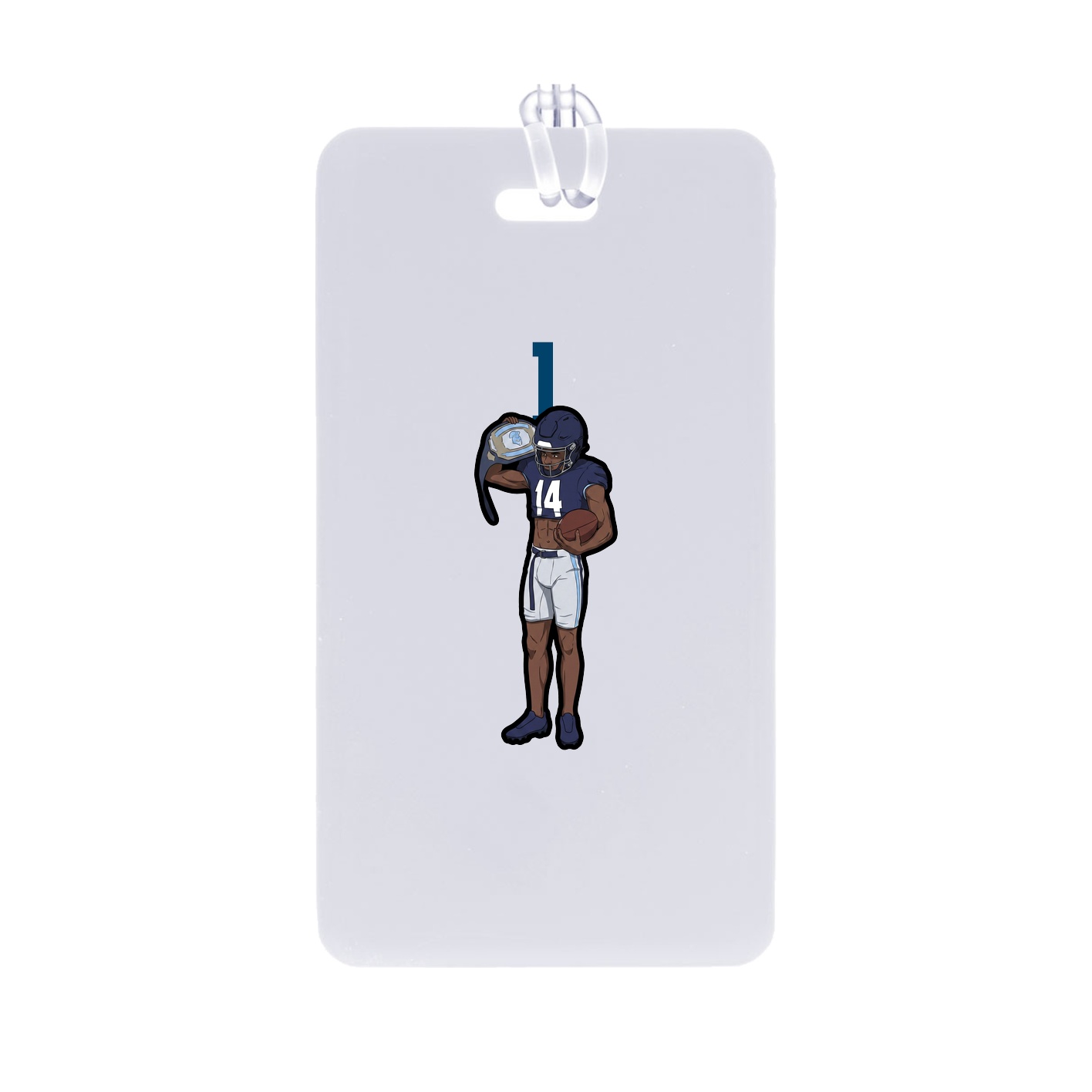Bag Tag — Number Top in Classic