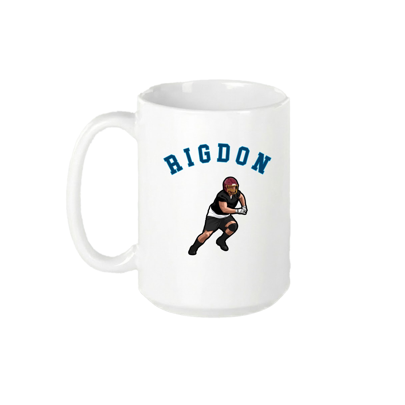 15oz Coffee Mug — Shirsey Arch in White