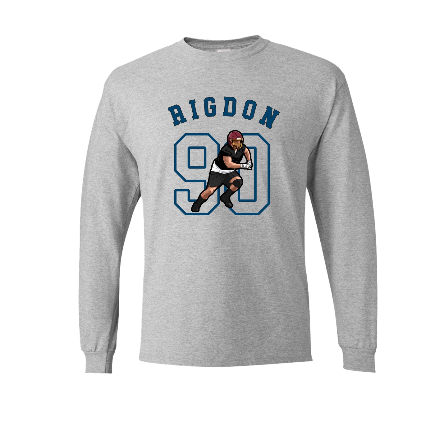 Long Sleeve Tee — Shirsey Arch in Grey