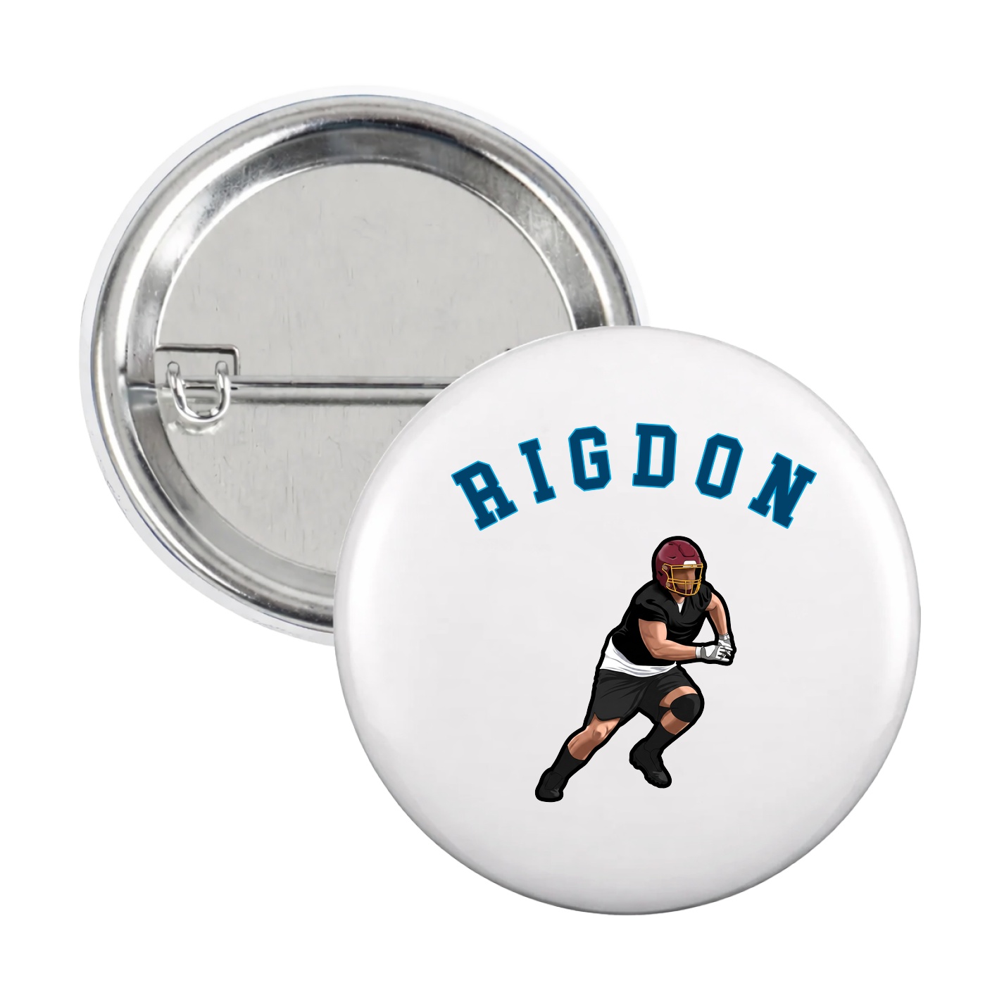 Game Day Button — Shirsey Arch in White