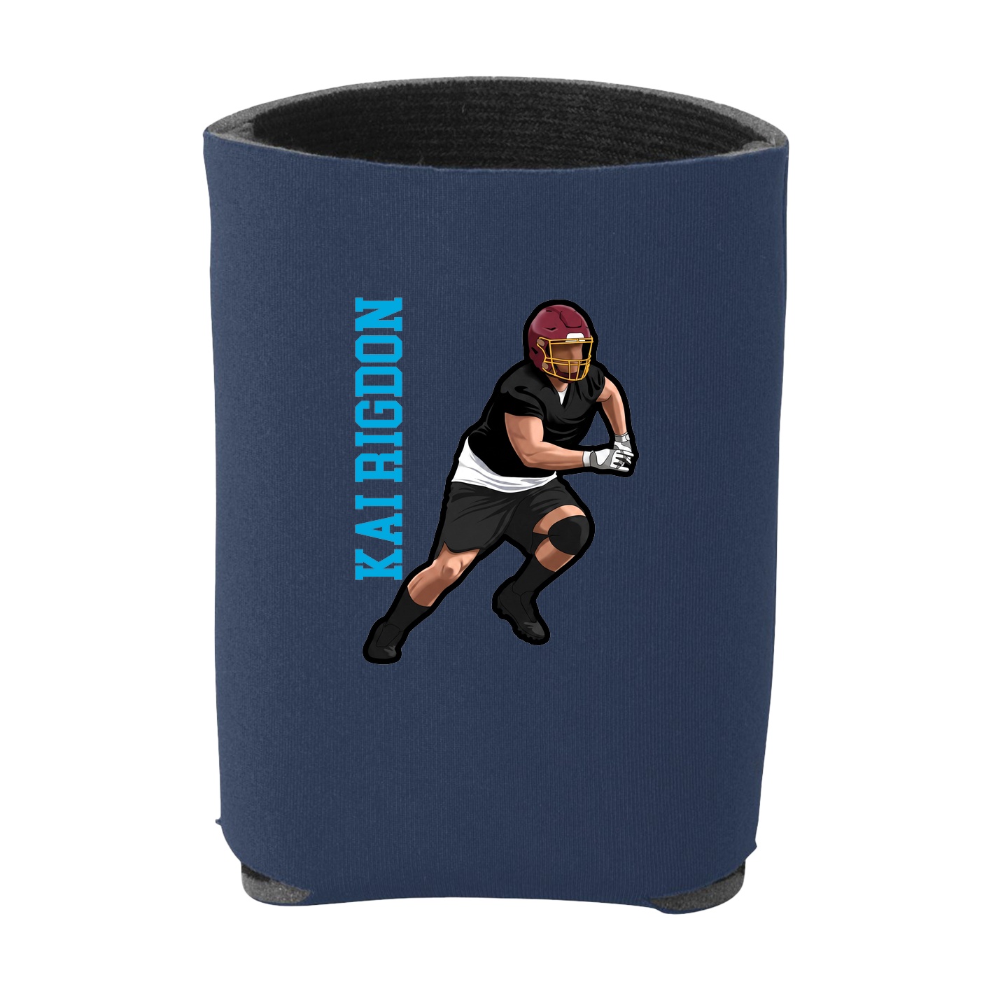 Can Holder — Name Vertical in Navy