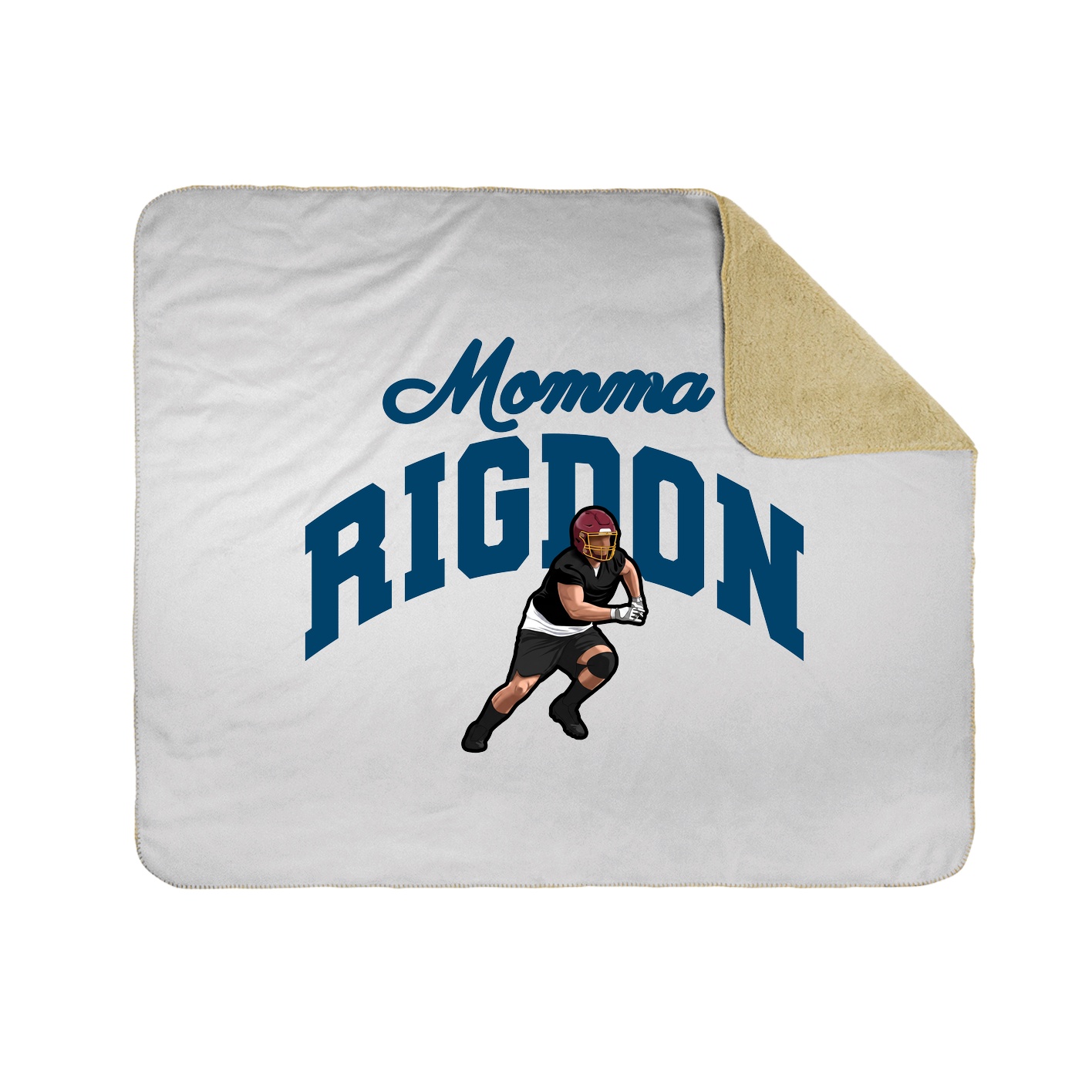 Throw Blanket — Mothers Day Arch in White