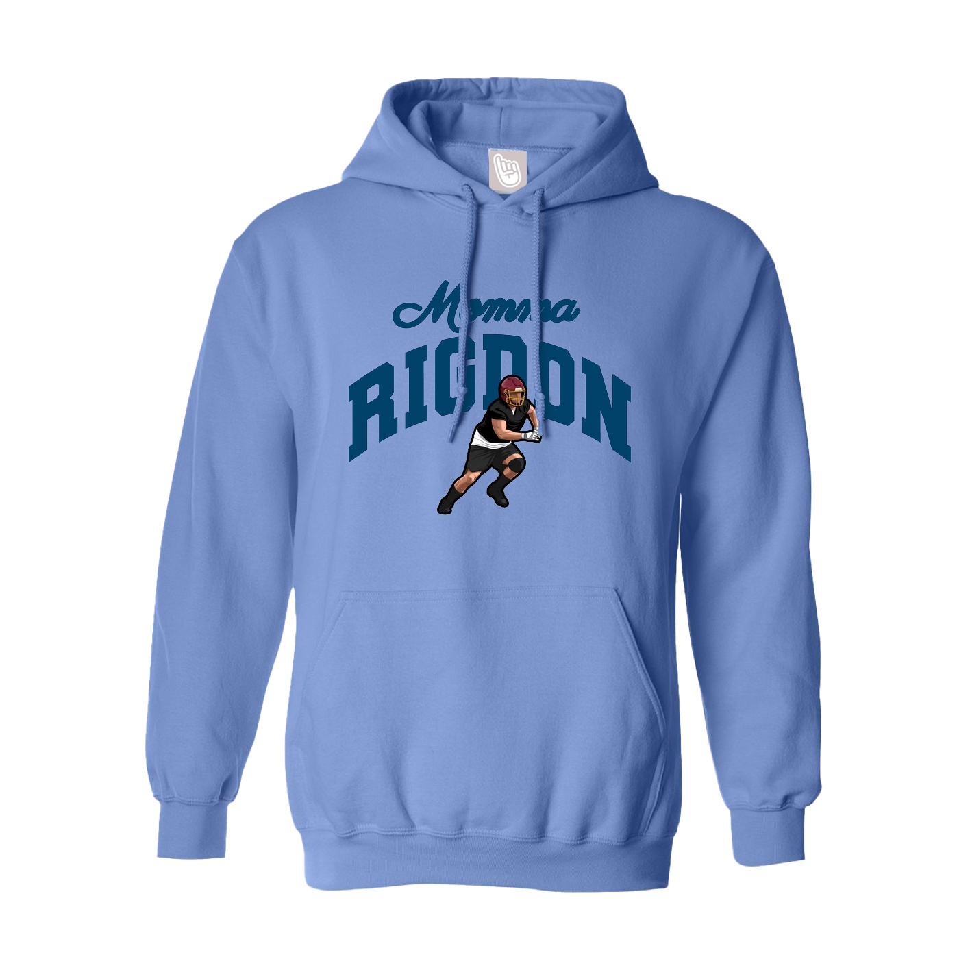 Hoodie — Mothers Day Arch in Powder Blue