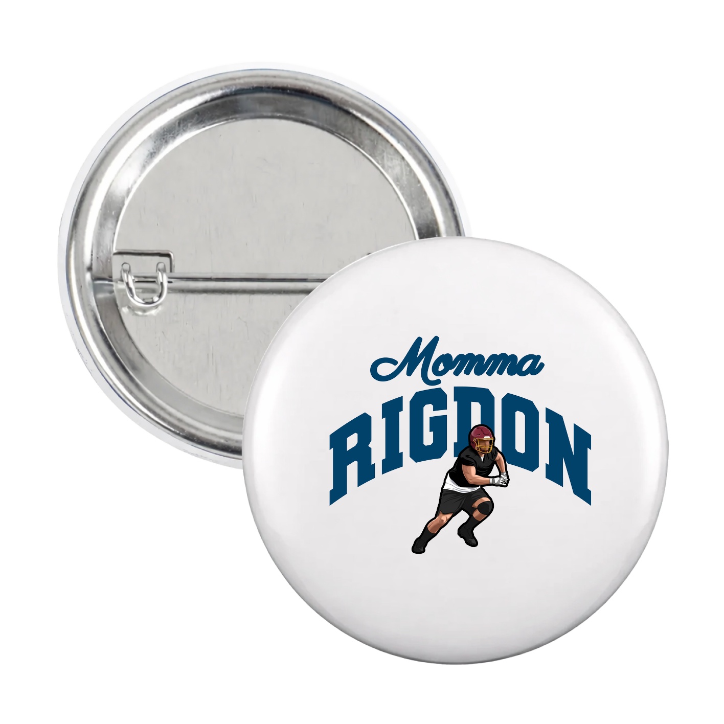 Game Day Button — Mothers Day Arch in White
