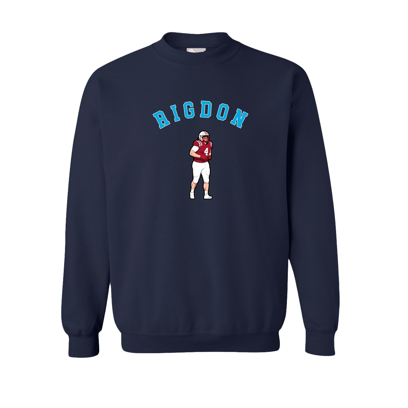 Fleece Crew — Shirsey Arch in Navy