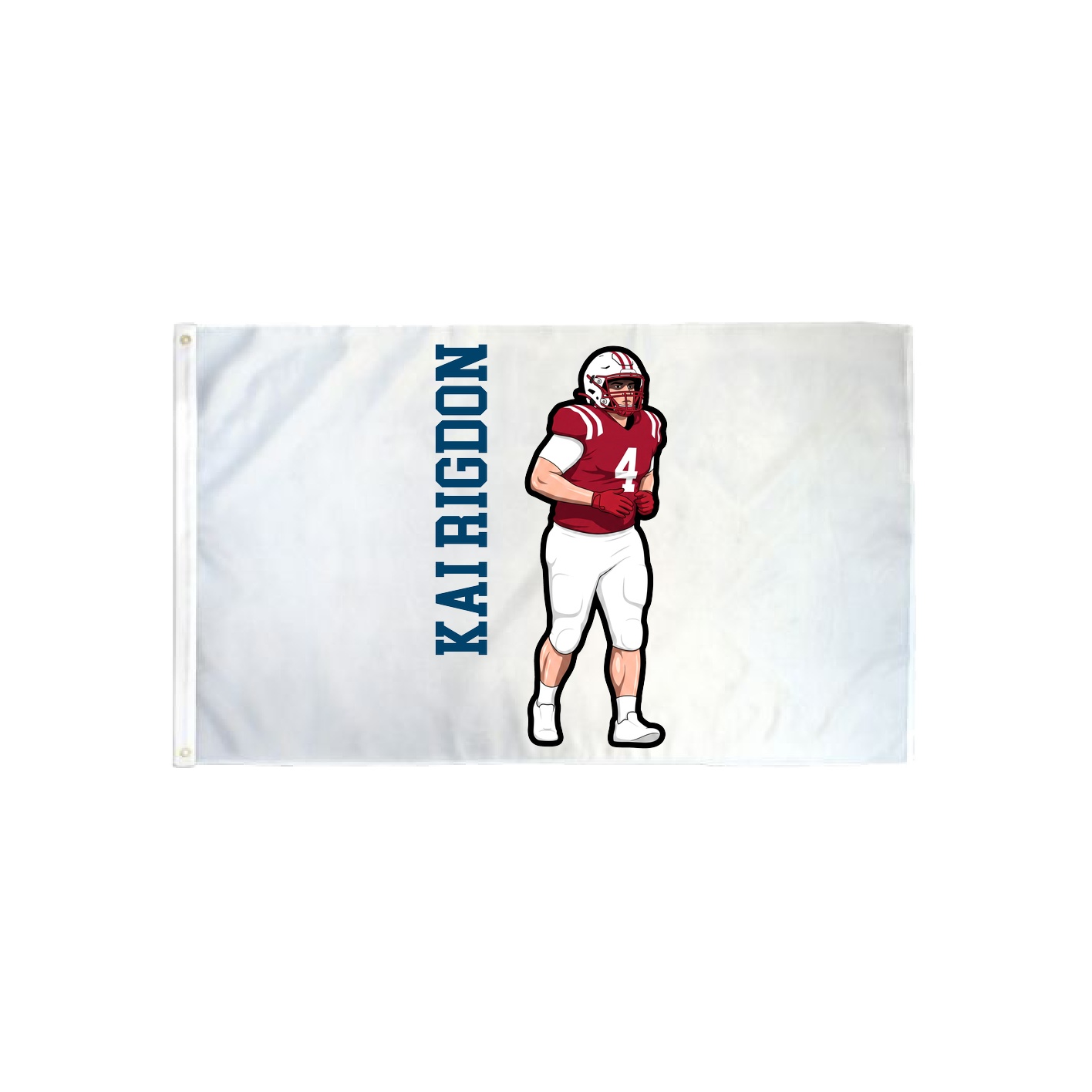 3x5 Flag — Name Vertical in Classic