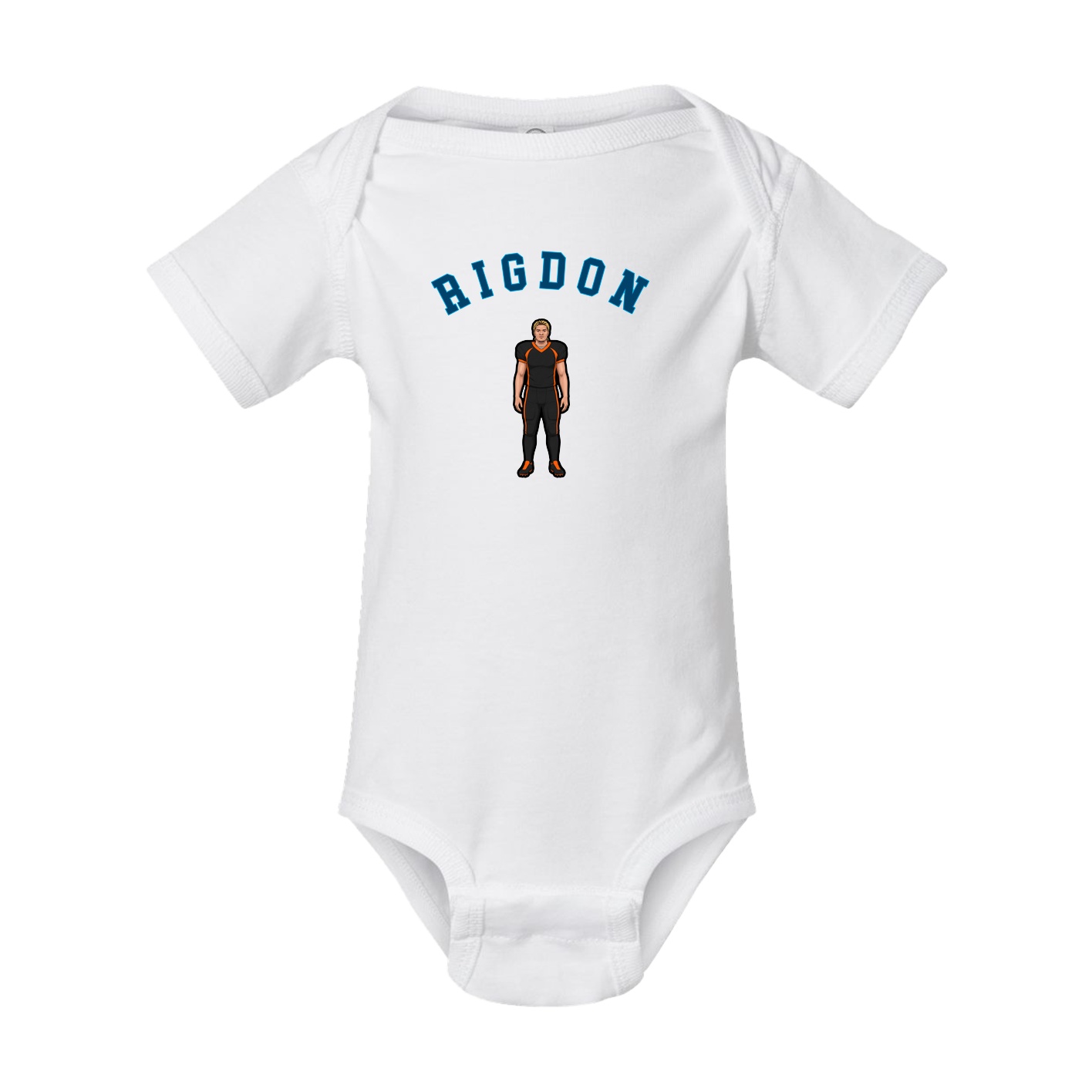 Baby Onesie — Shirsey Arch in White