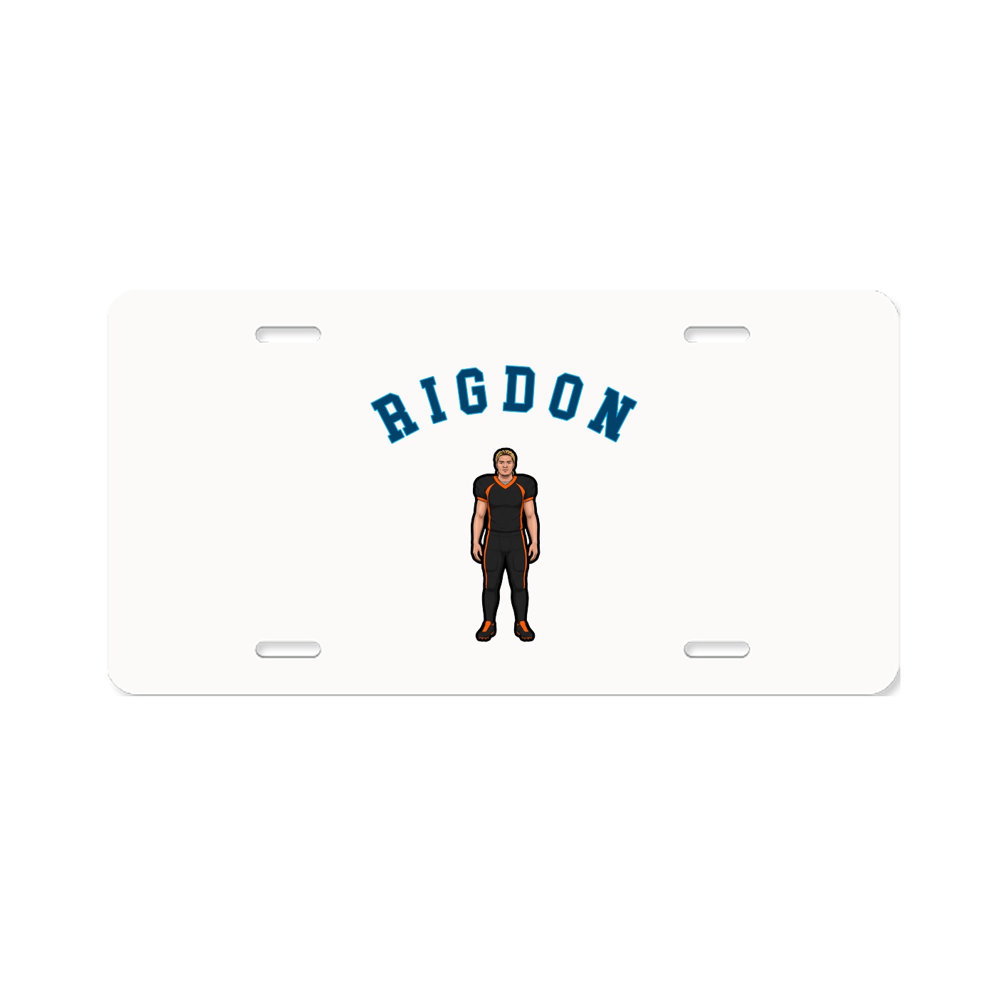 License Plate — Shirsey Arch in Classic