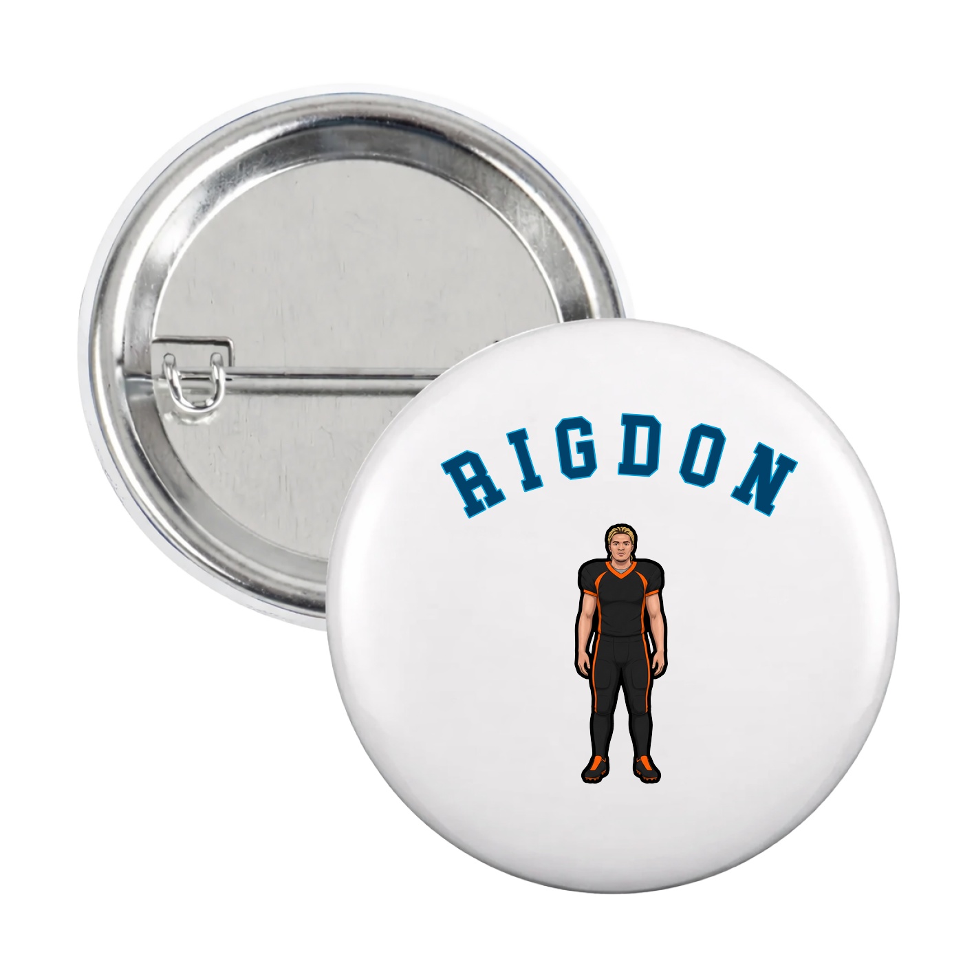 Game Day Button — Shirsey Arch in White