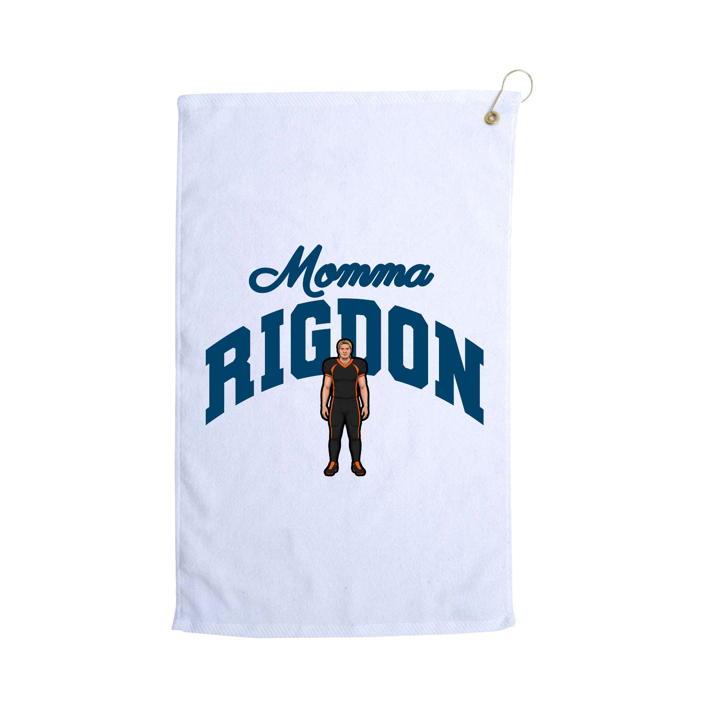Golf Towel — Mothers Day Arch in White