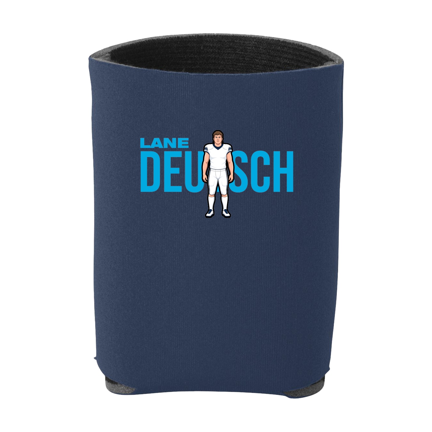 Can Holder — Player Name in Navy
