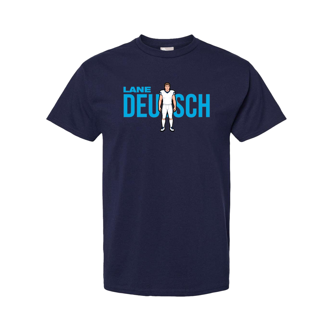 Tee — Player Name in Navy