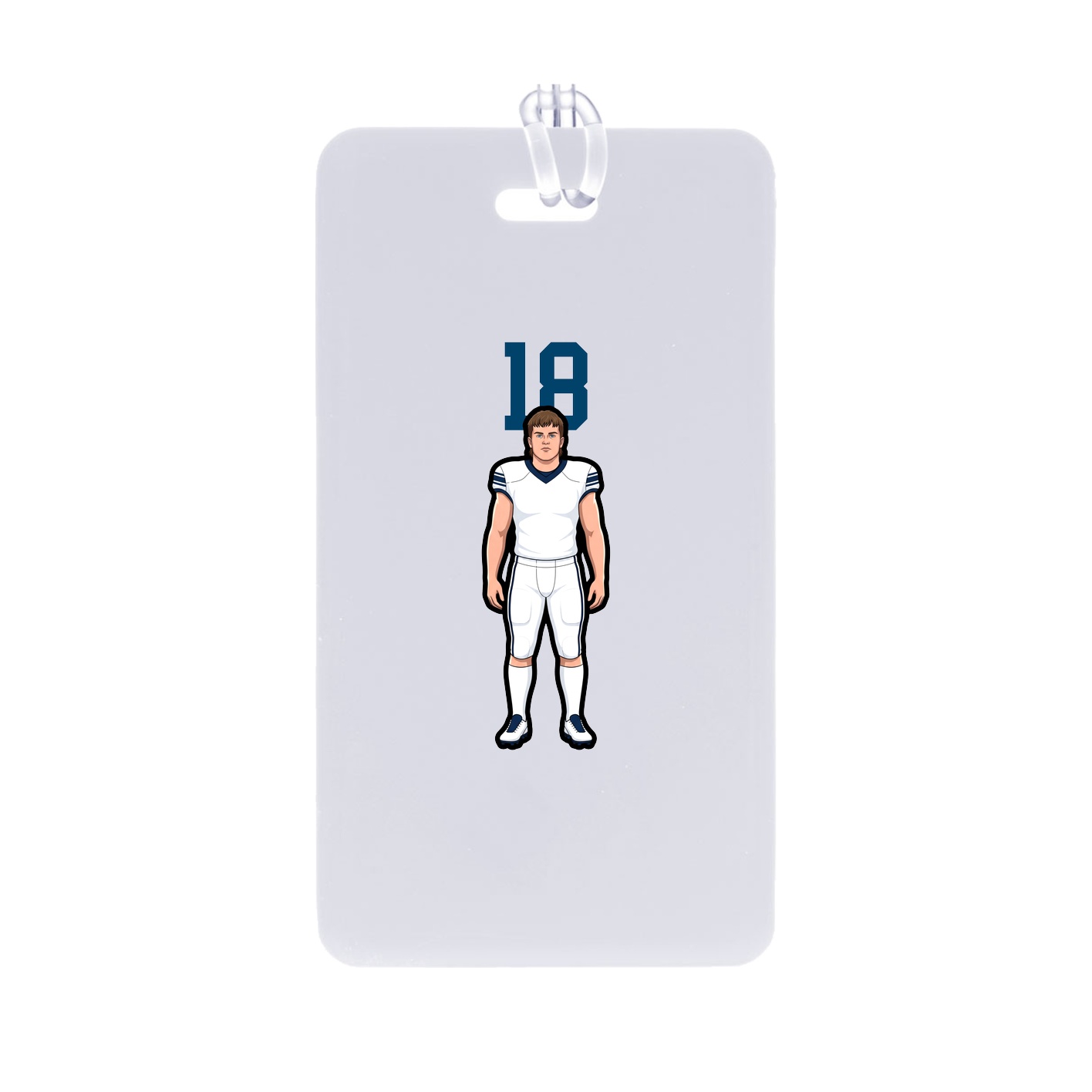 Bag Tag — Number Top in Classic