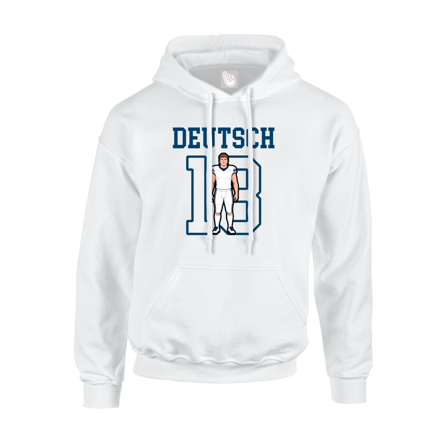 Youth Hoodie — Shirsey in White