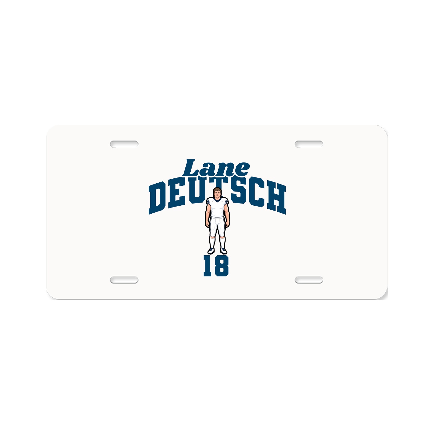 License Plate — Signature Arch in Classic
