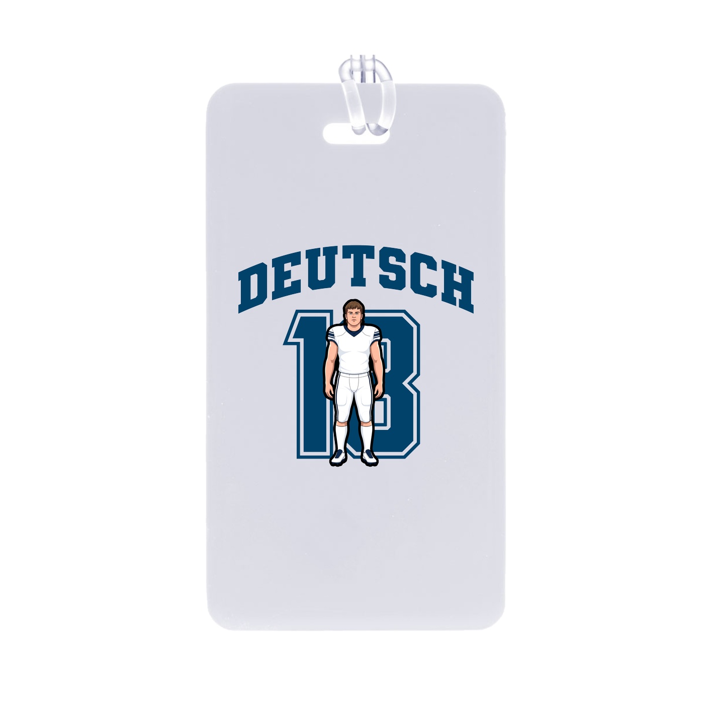 Bag Tag — Number in Classic