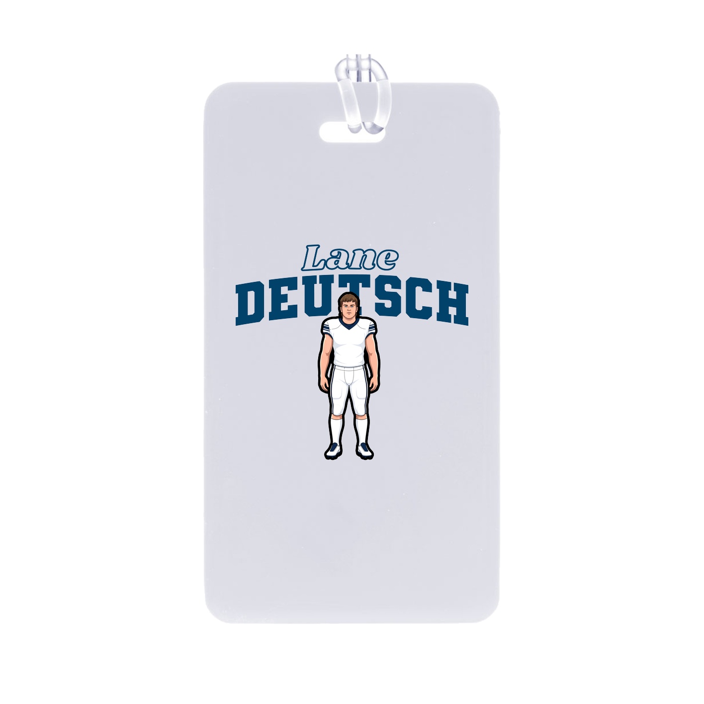 Bag Tag — Name Arch in Classic