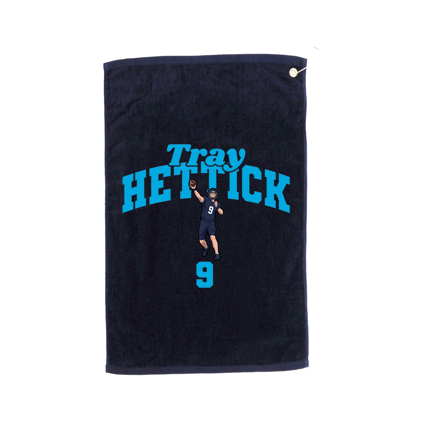 Golf Towel — Signature Arch in Navy