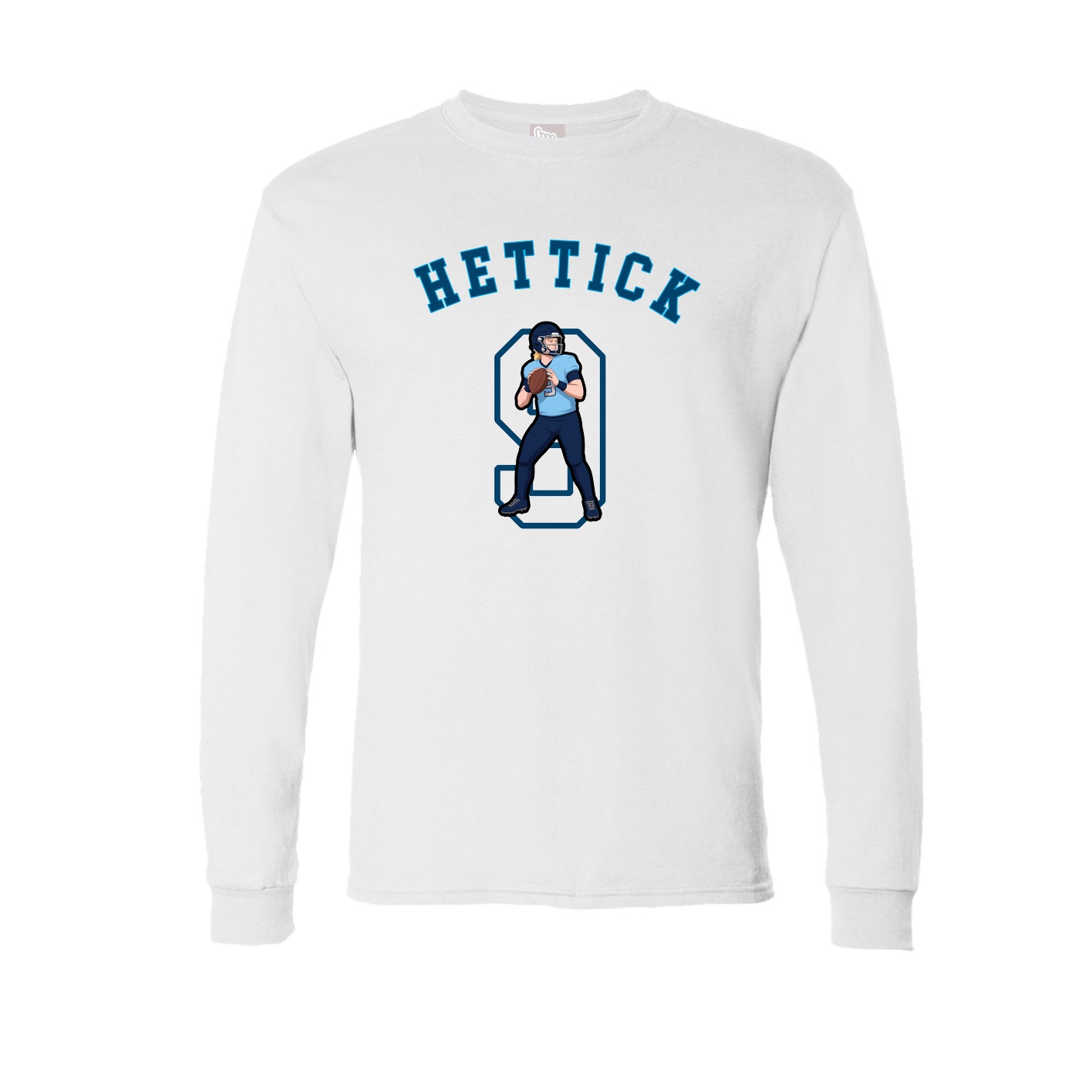 Long Sleeve Tee — Shirsey Arch in White