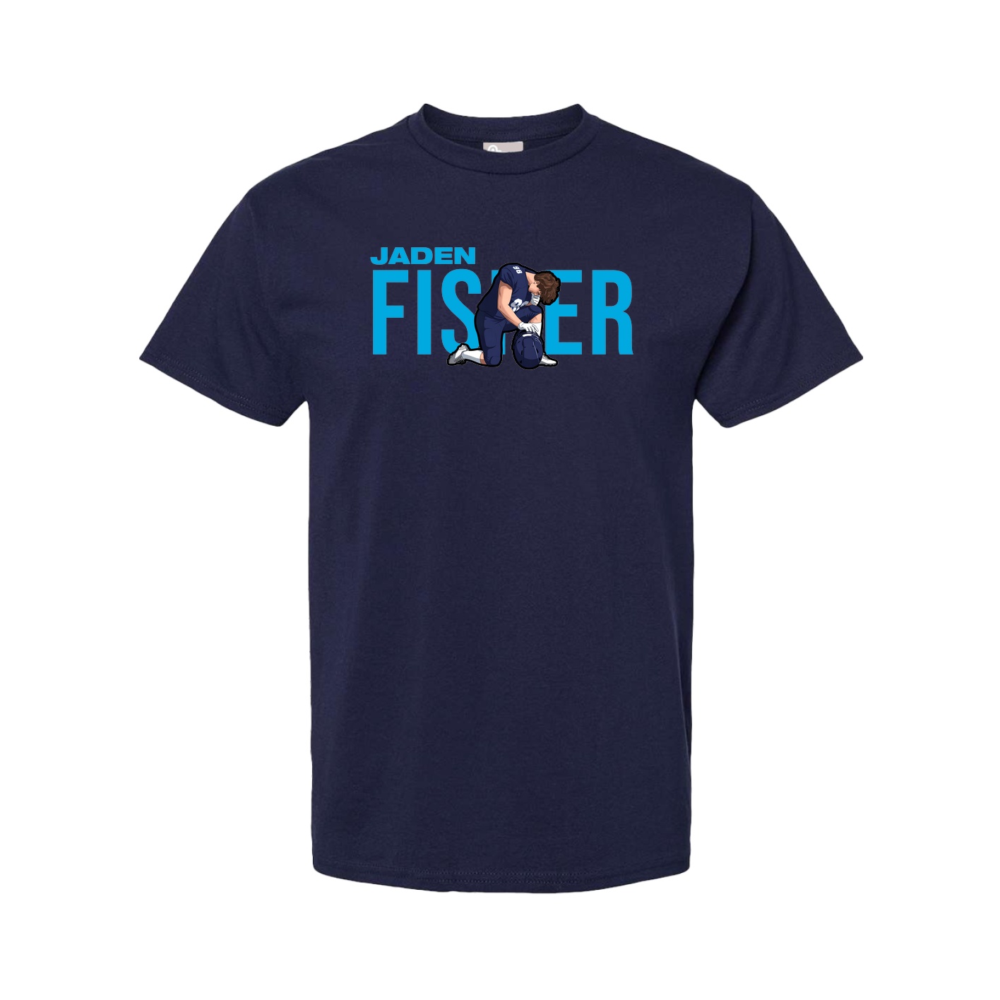 Tee — Player Name in Navy