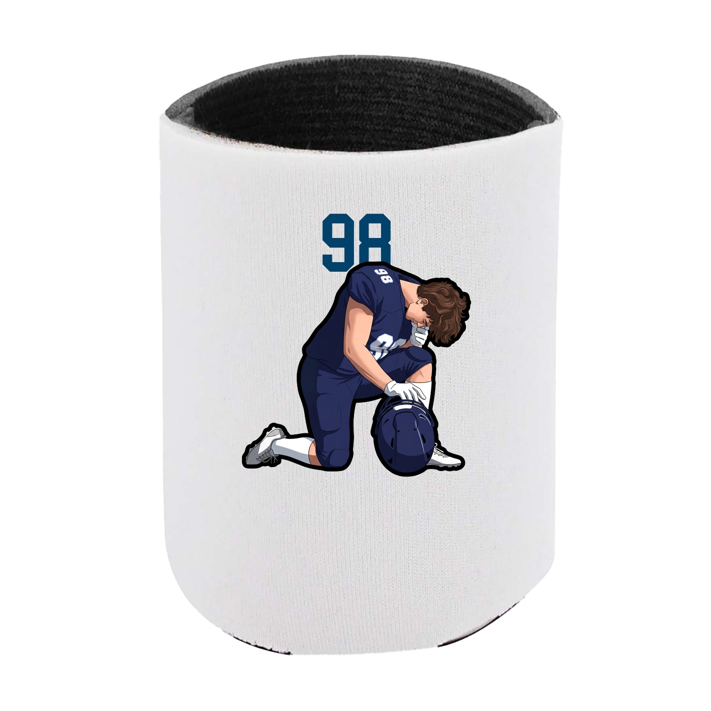 Can Holder — Number Top in White