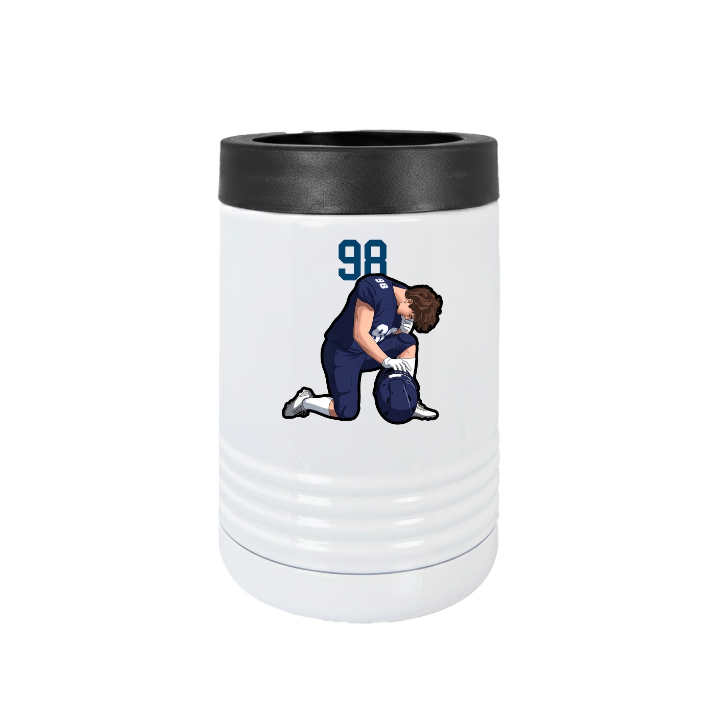 Beverage Holder — Number Top in White