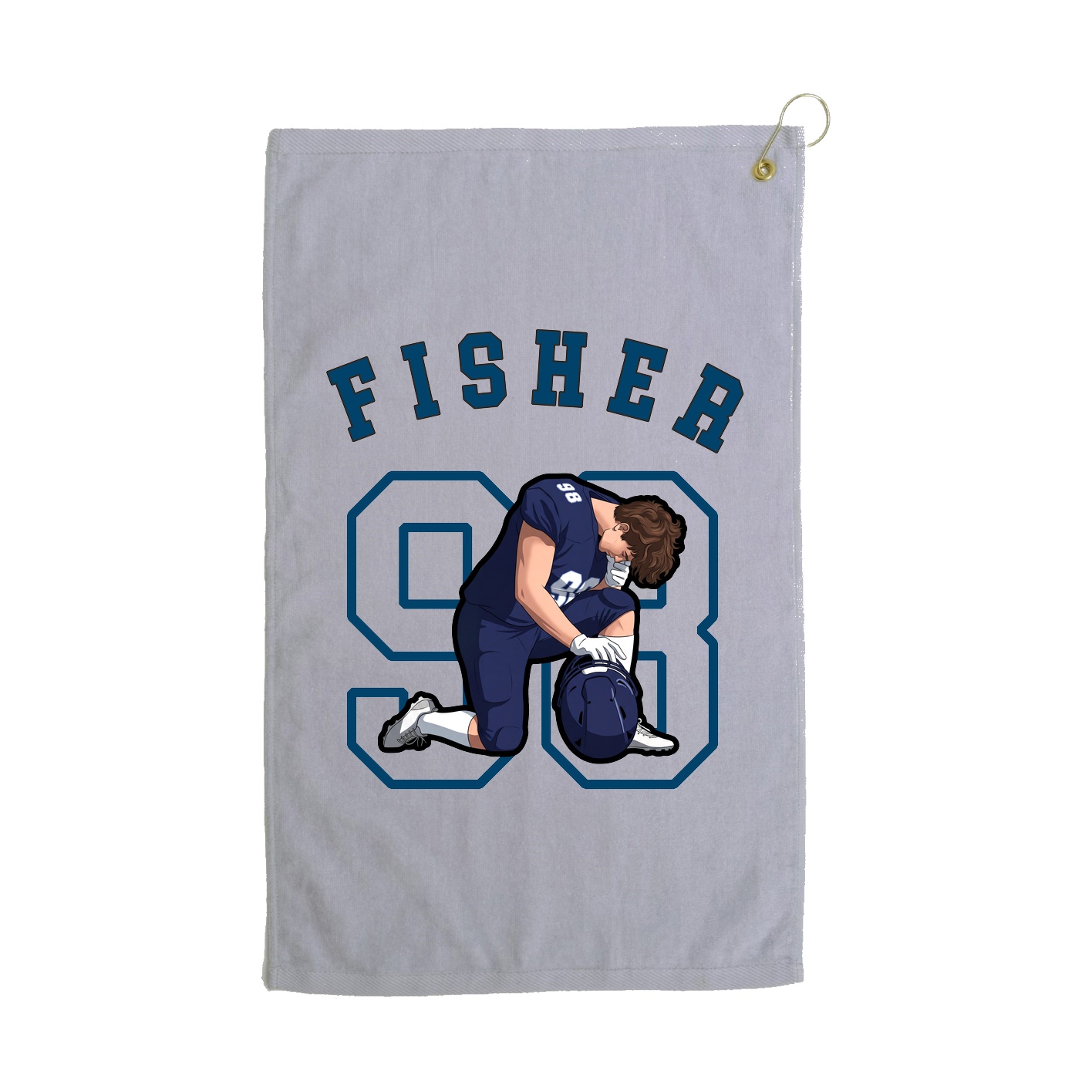 Golf Towel — Shirsey Arch in Grey