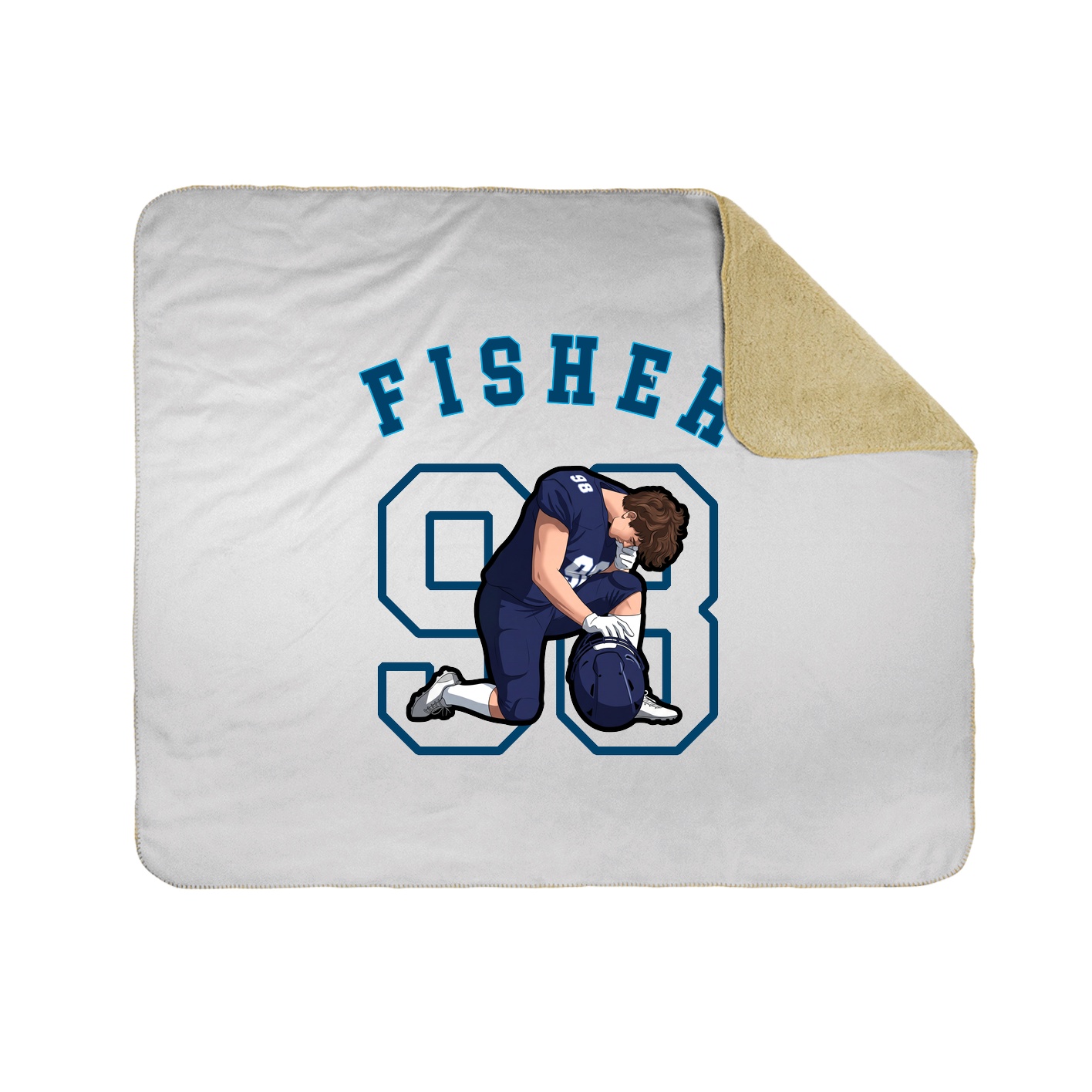 Throw Blanket — Shirsey Arch in White
