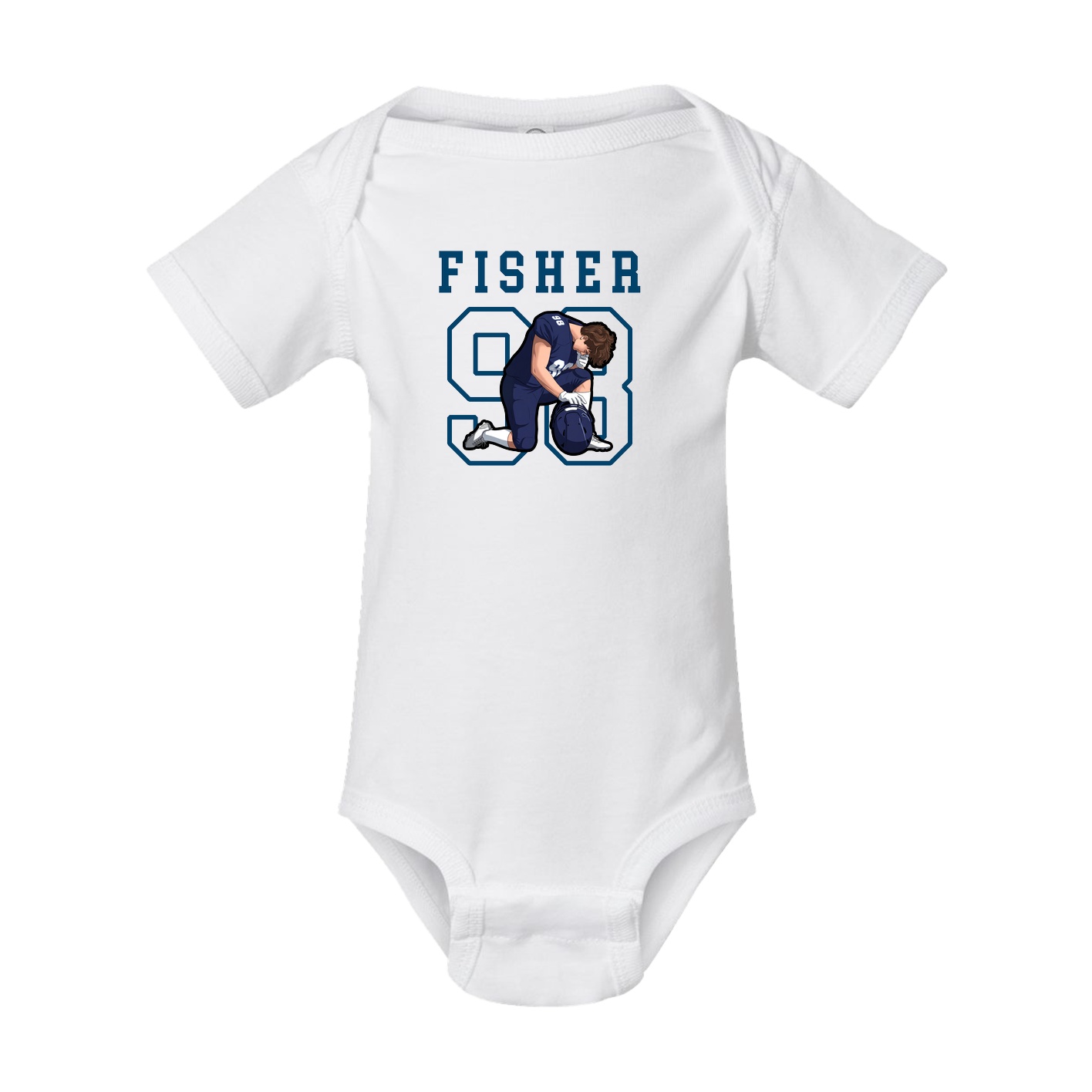 Baby Onesie — Shirsey in White