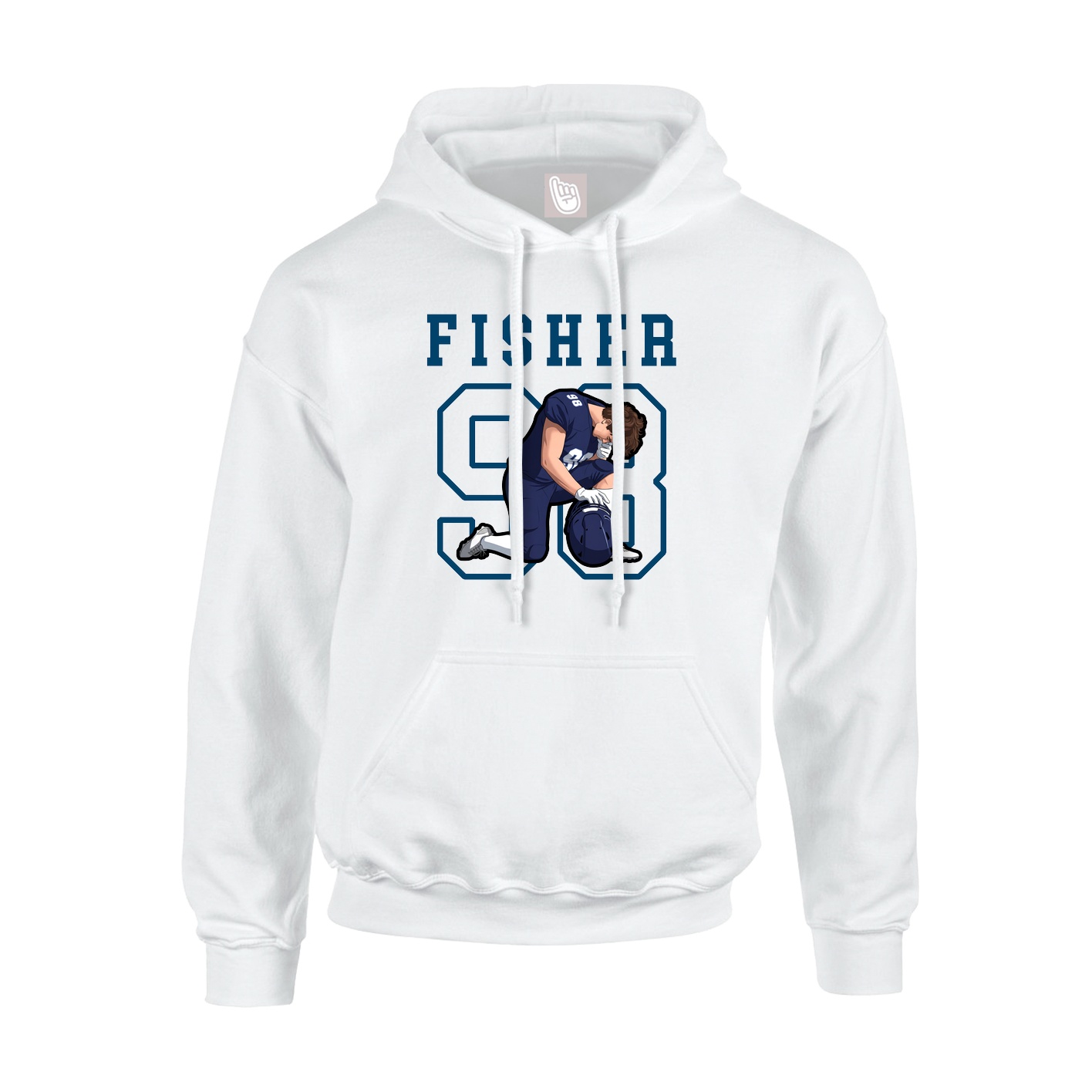 Youth Hoodie — Shirsey in White