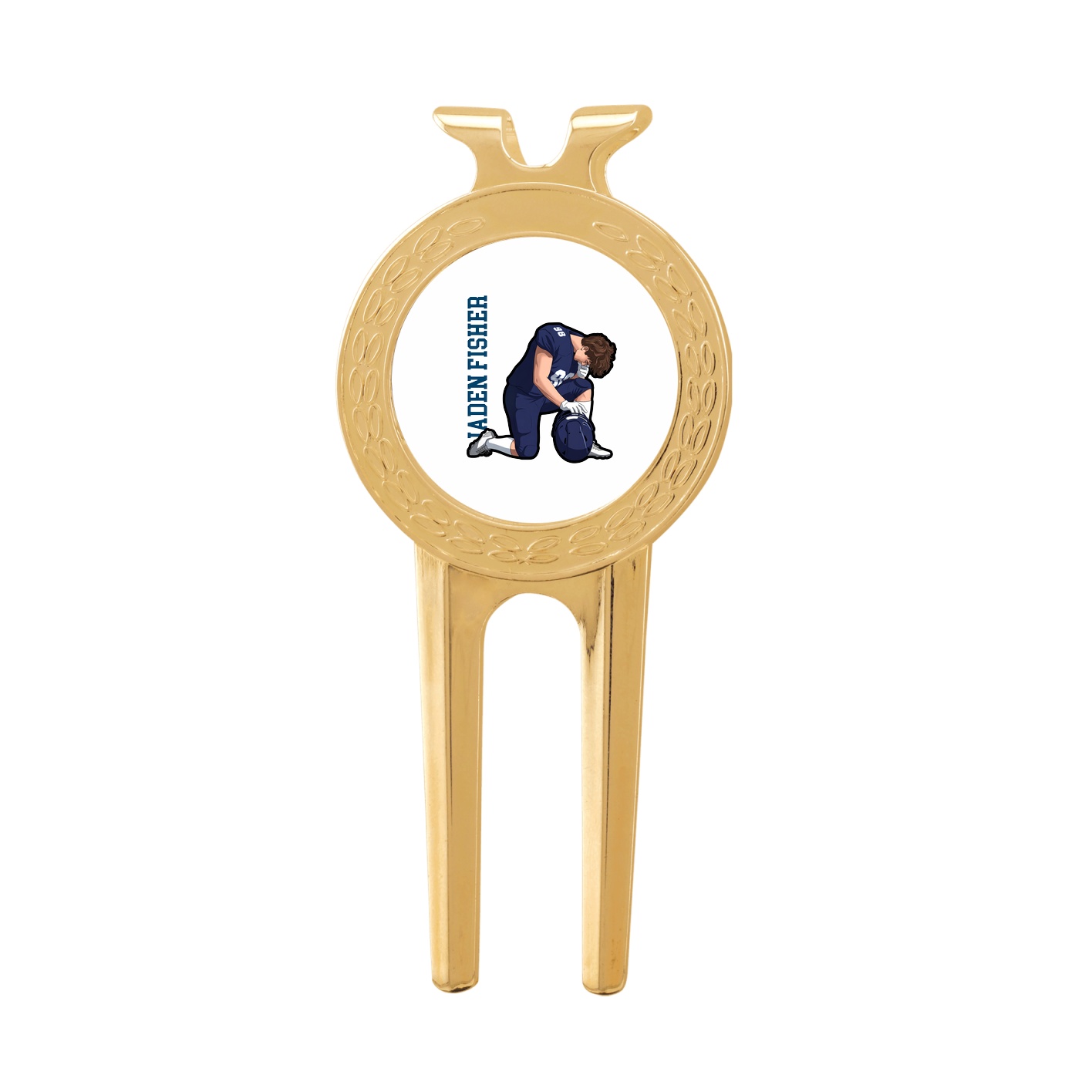 Divot Tool with Ball Marker — Name Vertical in Classic