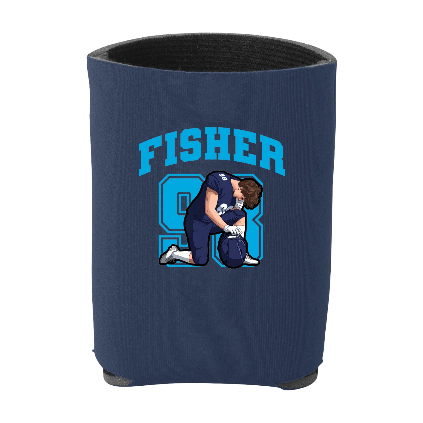 Can Holder — Number in Navy
