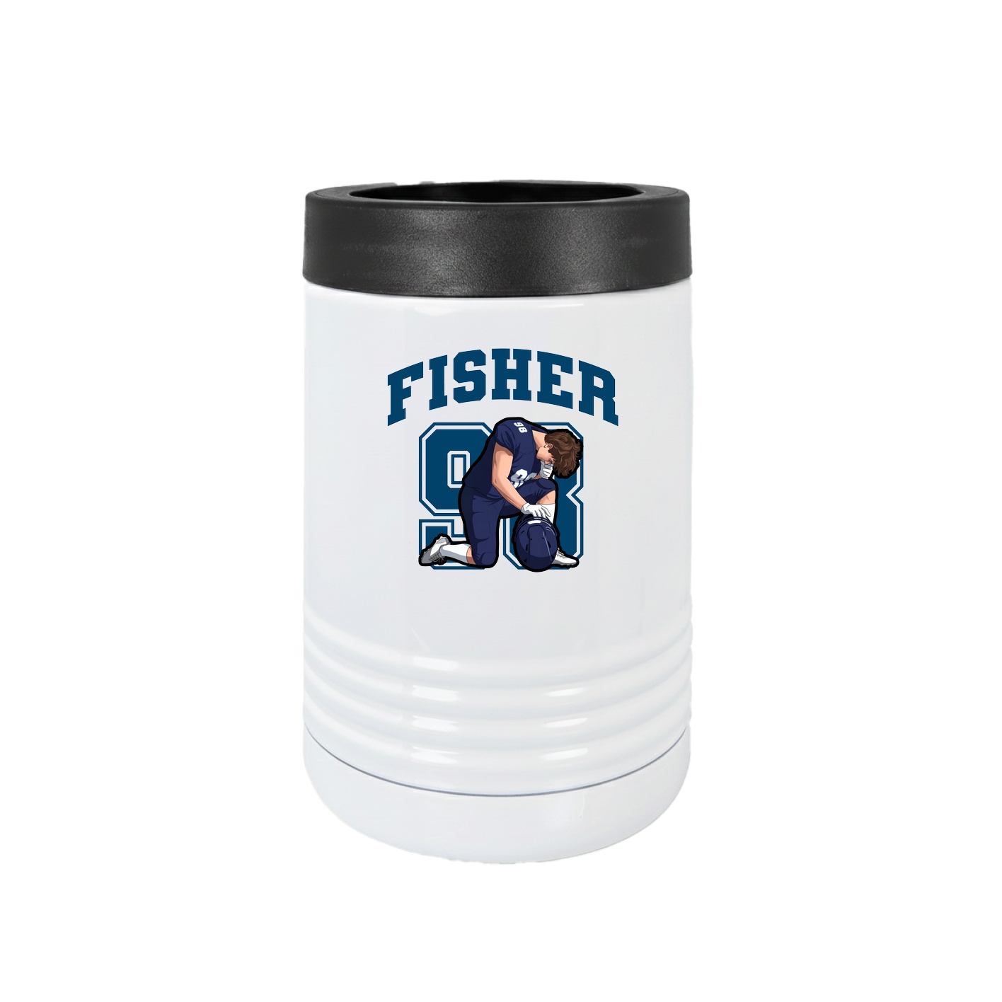 Beverage Holder — Number in White