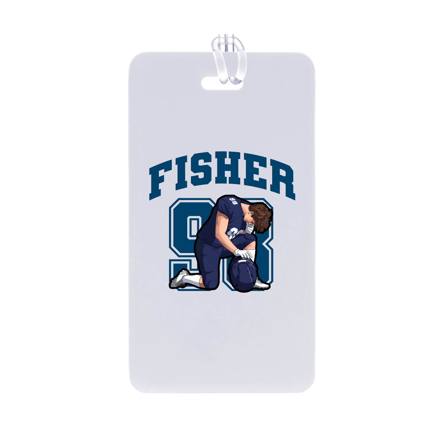 Bag Tag — Number in Classic