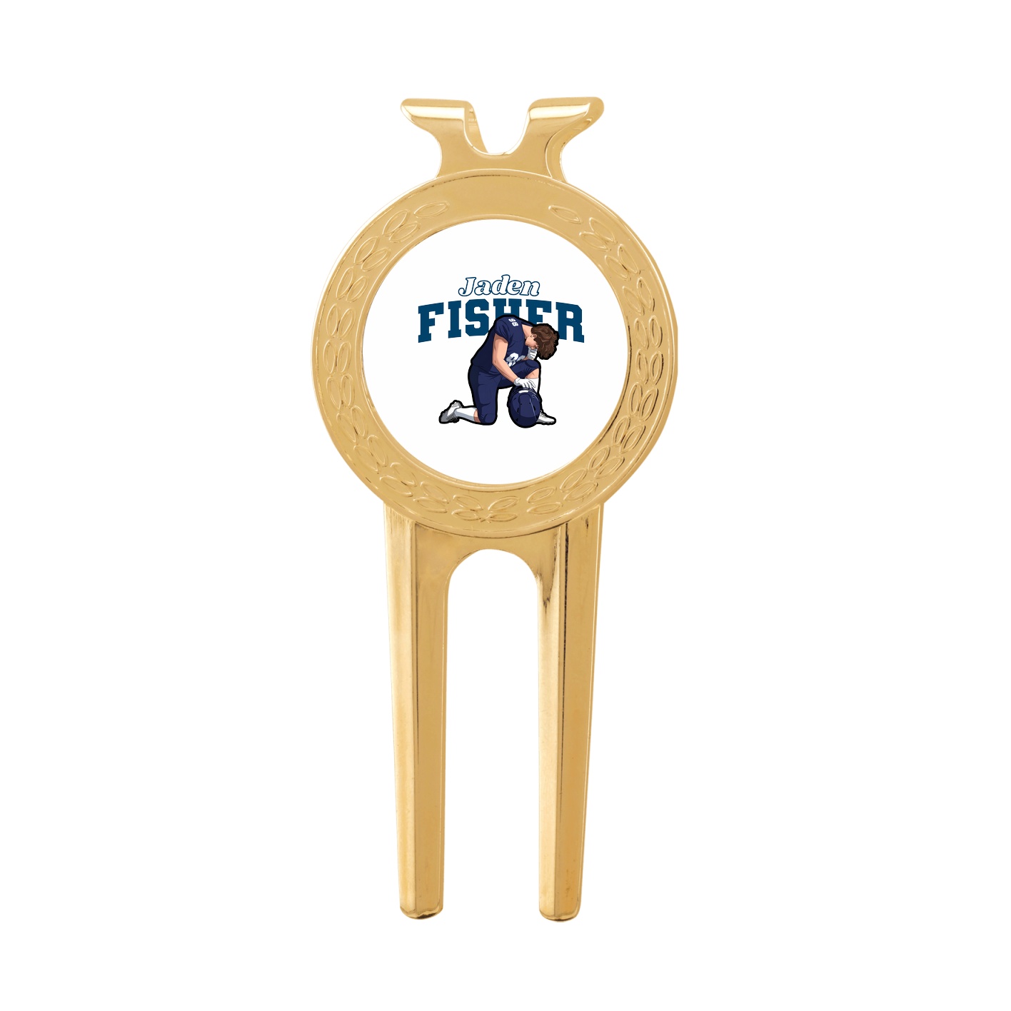 Divot Tool with Ball Marker — Name Arch in Classic
