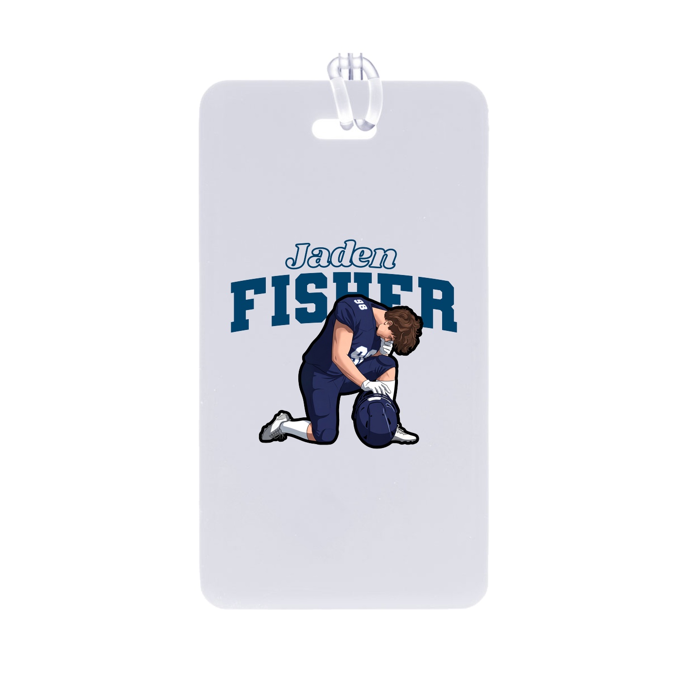 Bag Tag — Name Arch in Classic