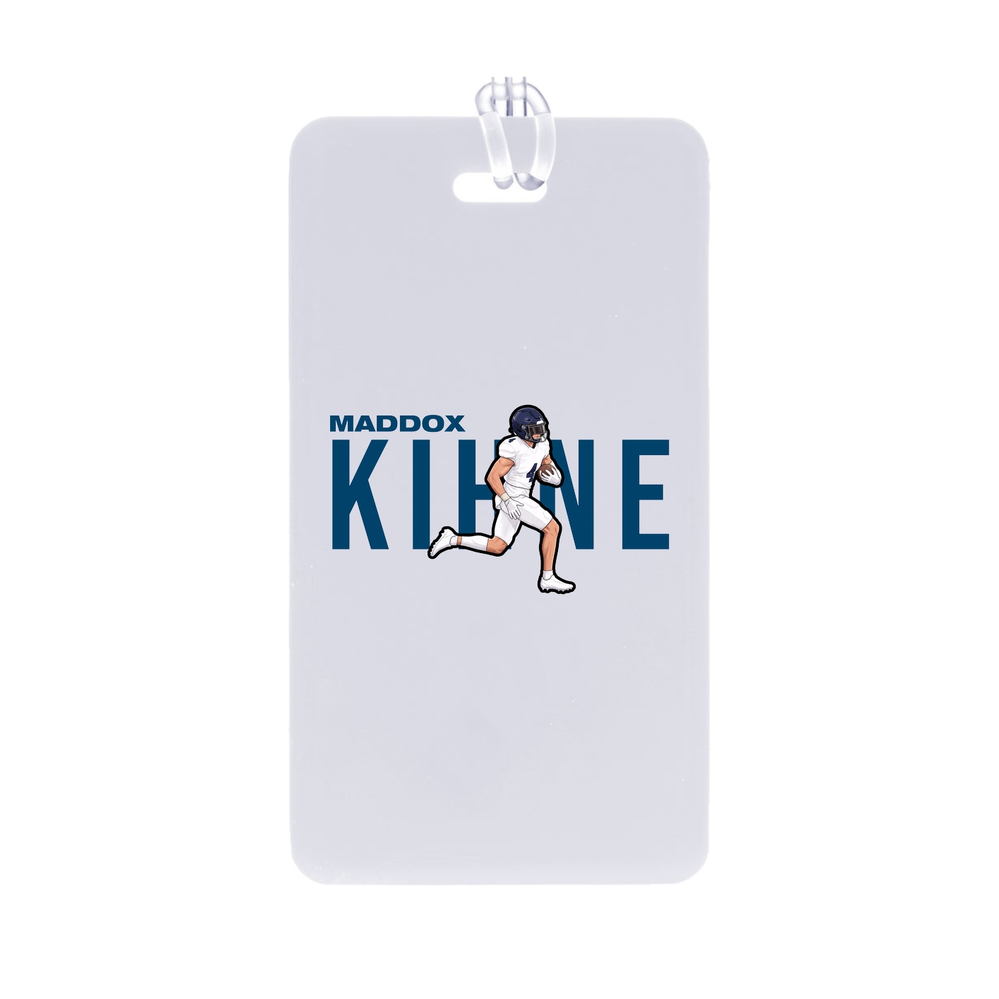 Bag Tag — Player Name in Classic