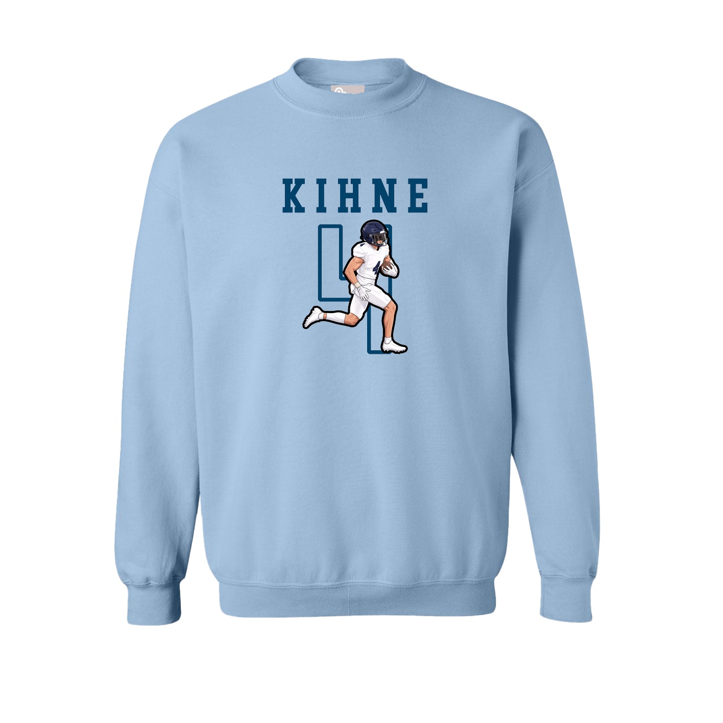 Fleece Crew — Shirsey in Light Blue