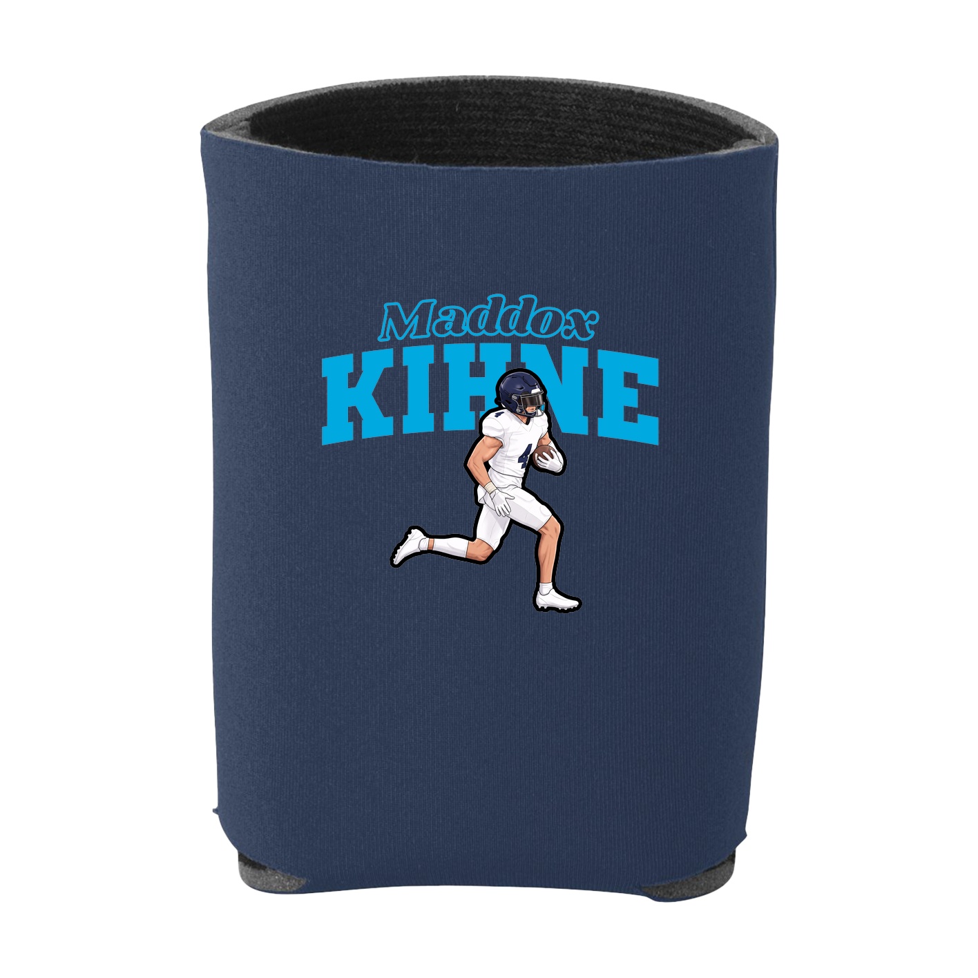 Can Holder — Name Arch in Navy